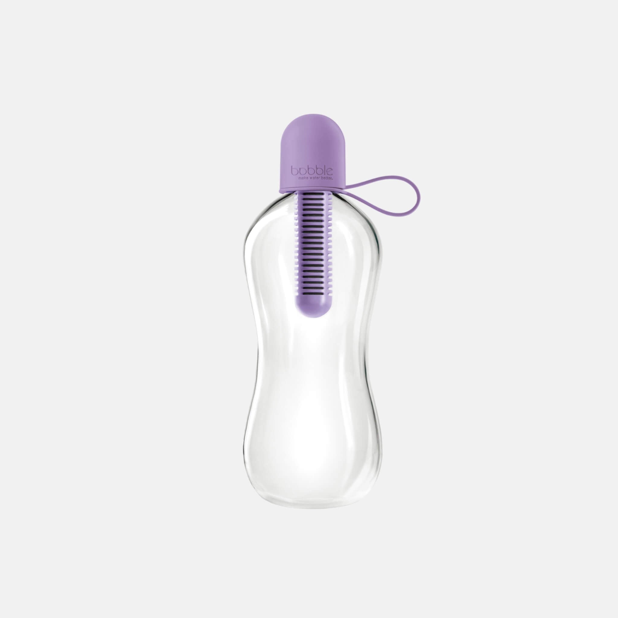 Bobble 0,55l lavender so silikónovým uzáverom