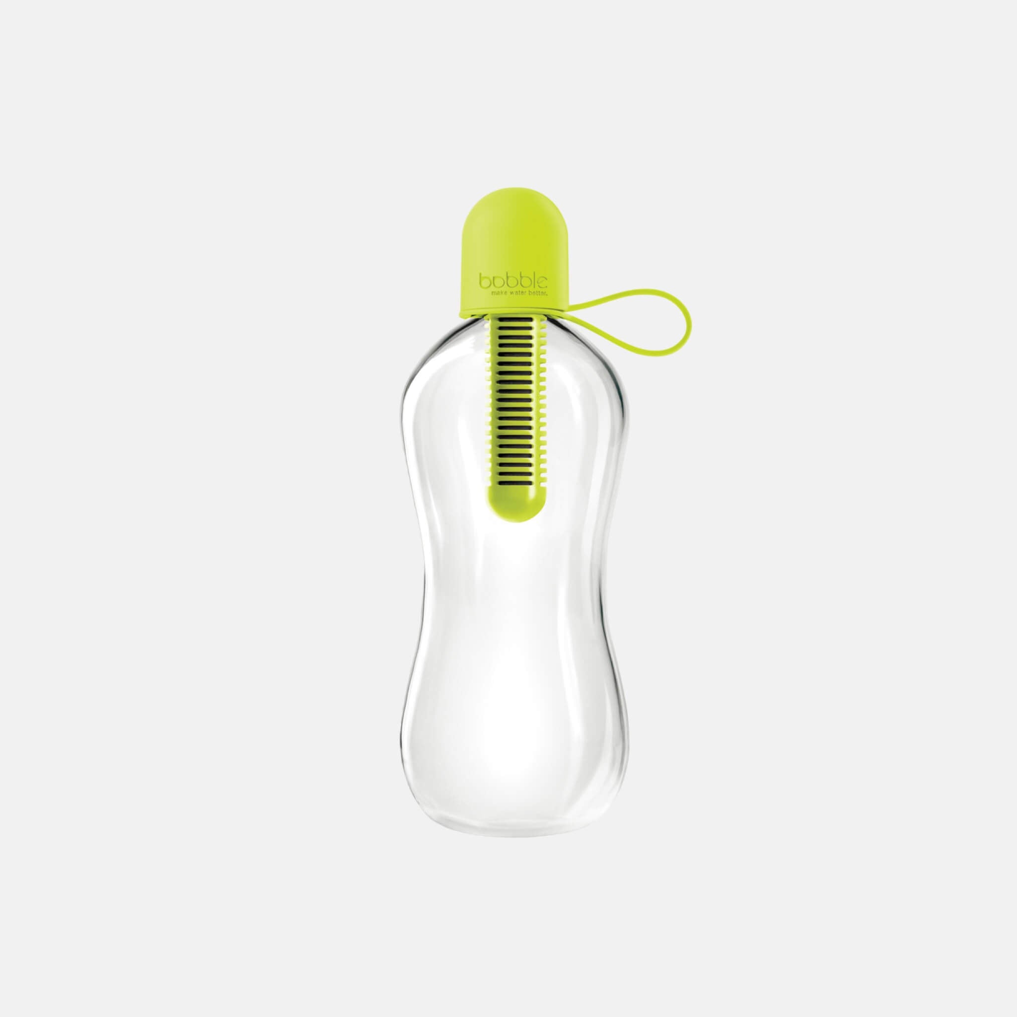 Bobble 0,55l lime so silikónovým uzáverom