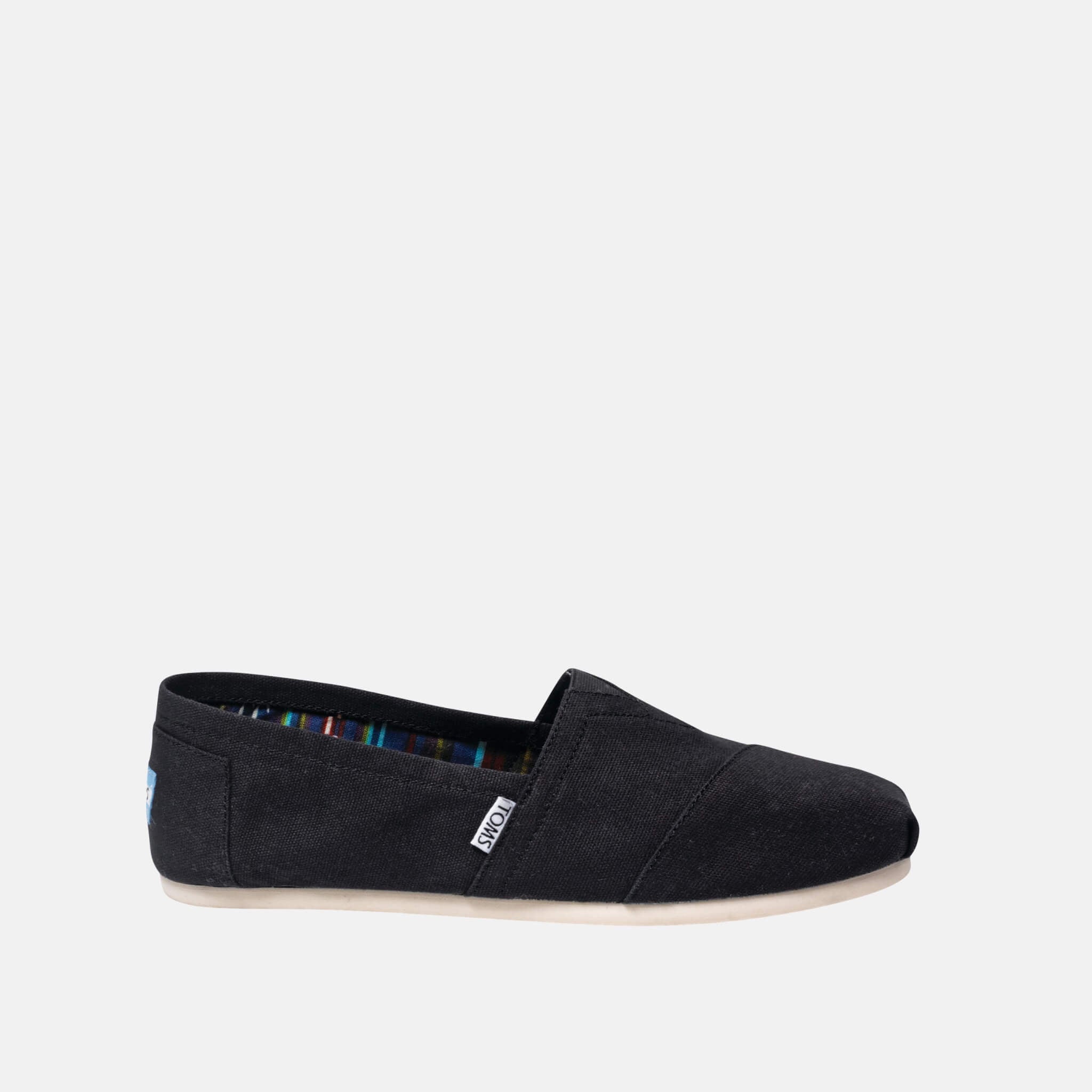 Čierne pánské TOMS Classic Alpargata