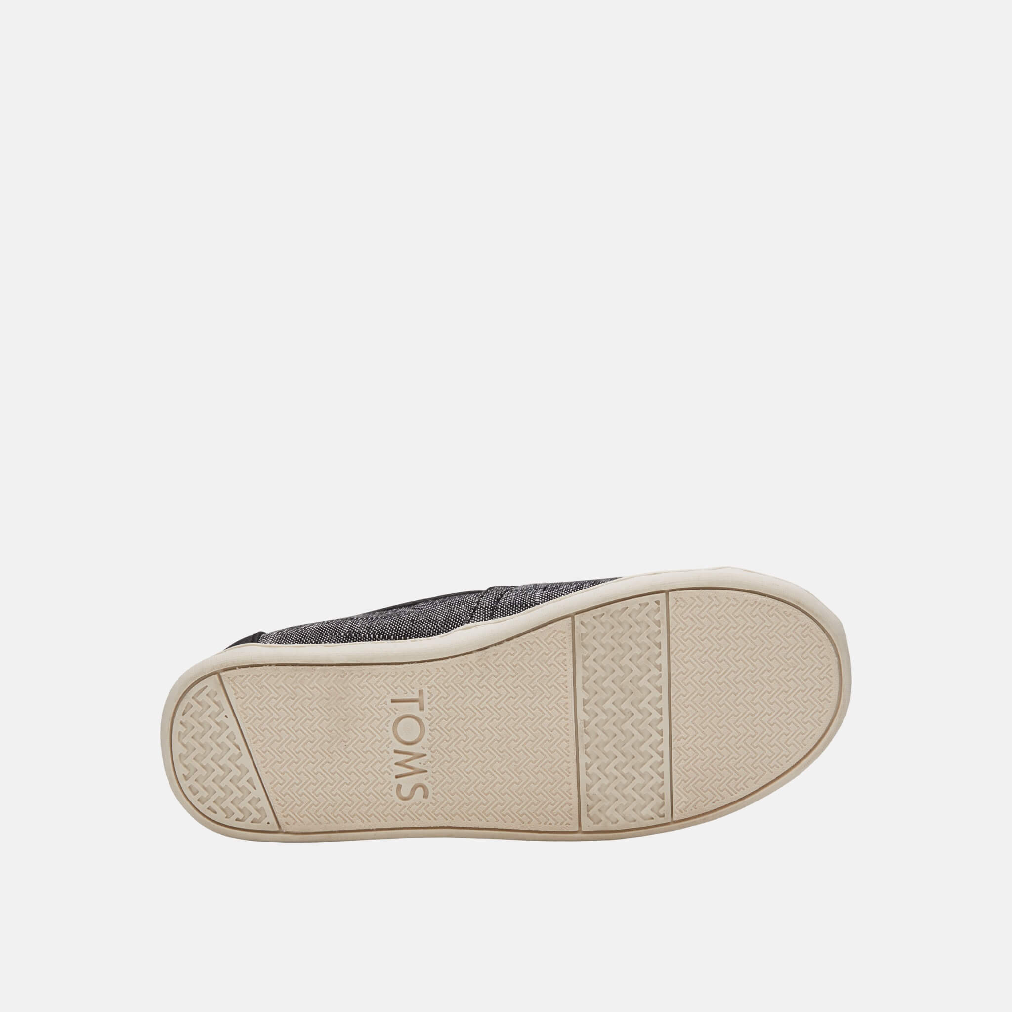 Detské čierno-sivé TOMS Textured Seasonal Classics Youth Alpargata