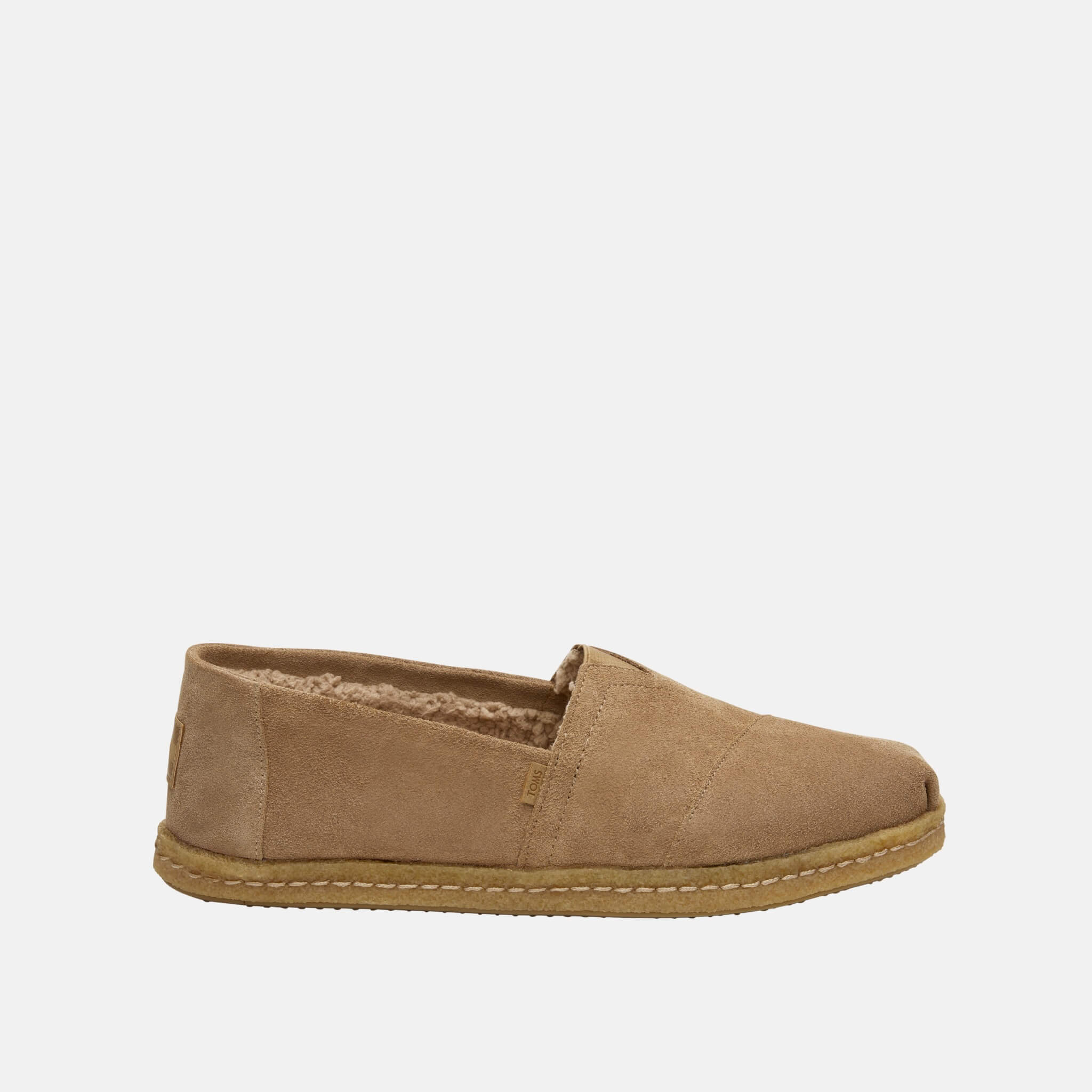 Pánske hnedé TOMS Shearling Venice Collection Alpargata