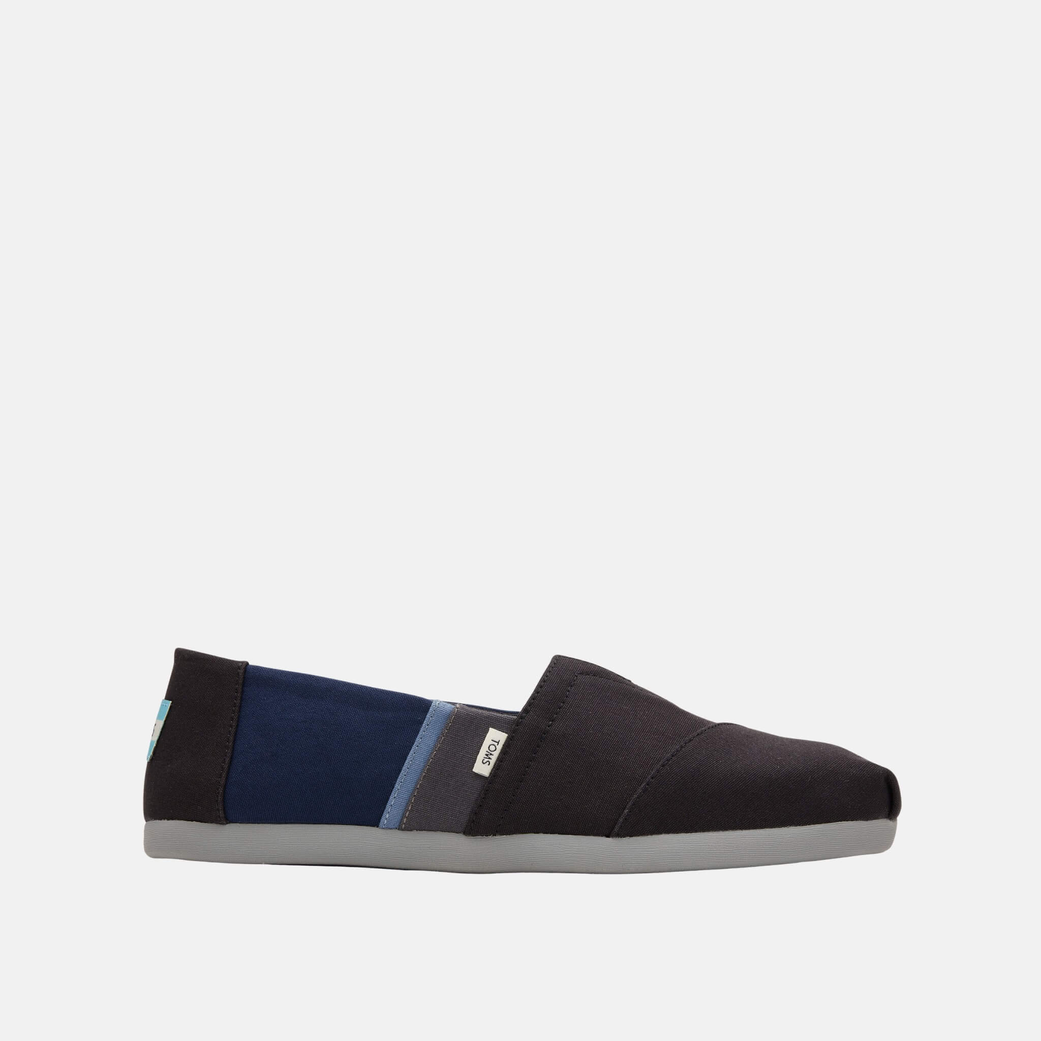 Pánske čierno-modré espadrilky TOMS Alpargata