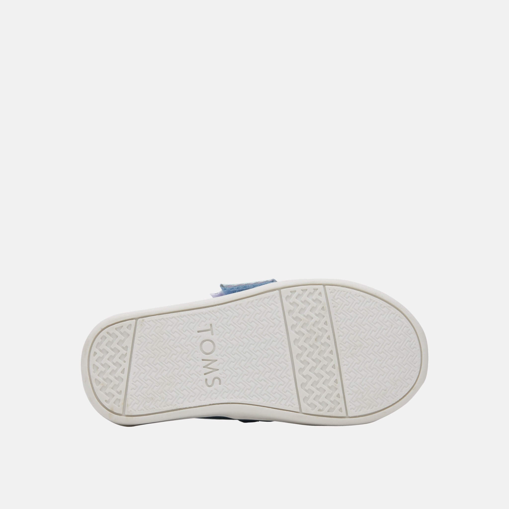 Detské modré espadrilky TOMS Tiny Alpargata