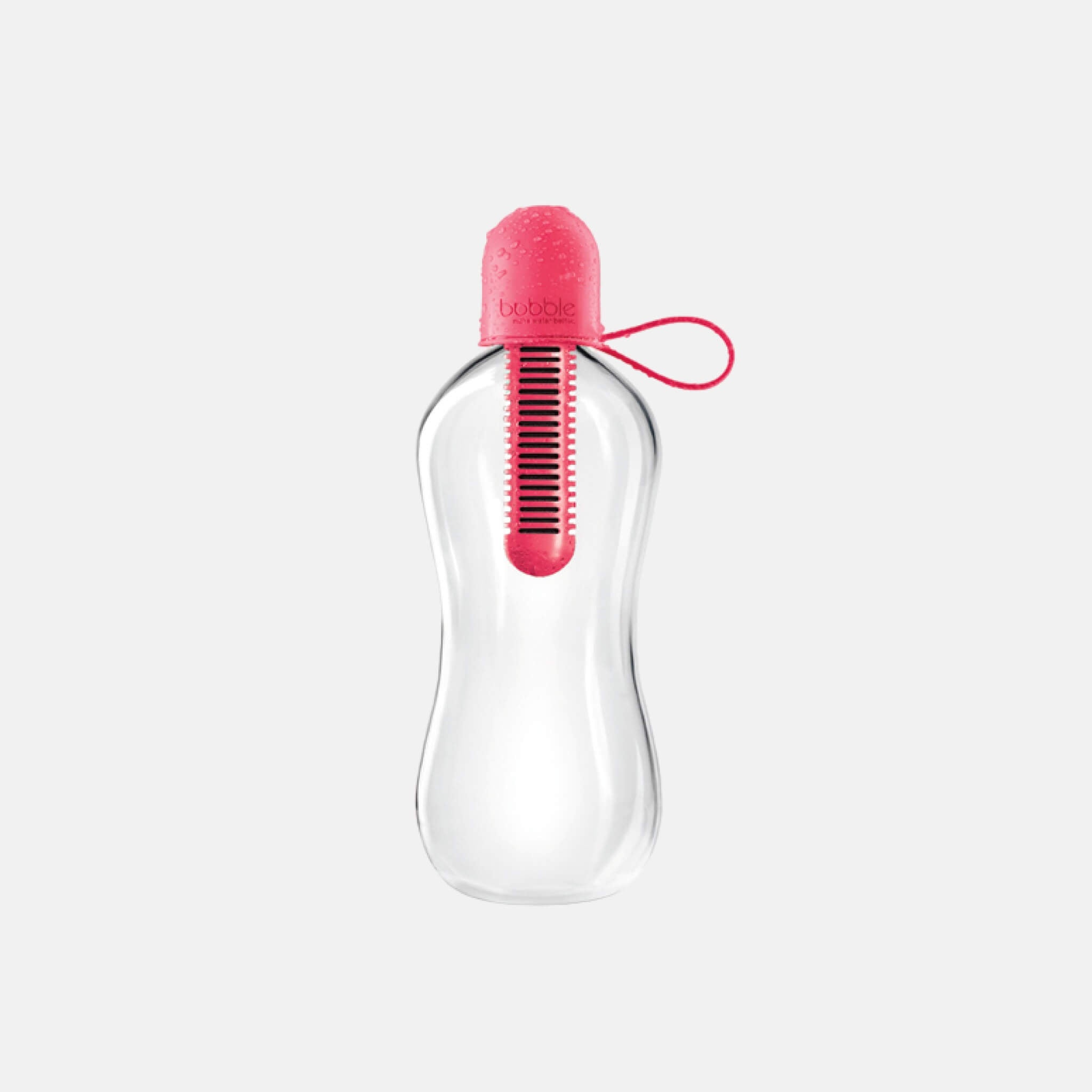 Bobble 0,55l Neon Pink so silikónovým uzáverom