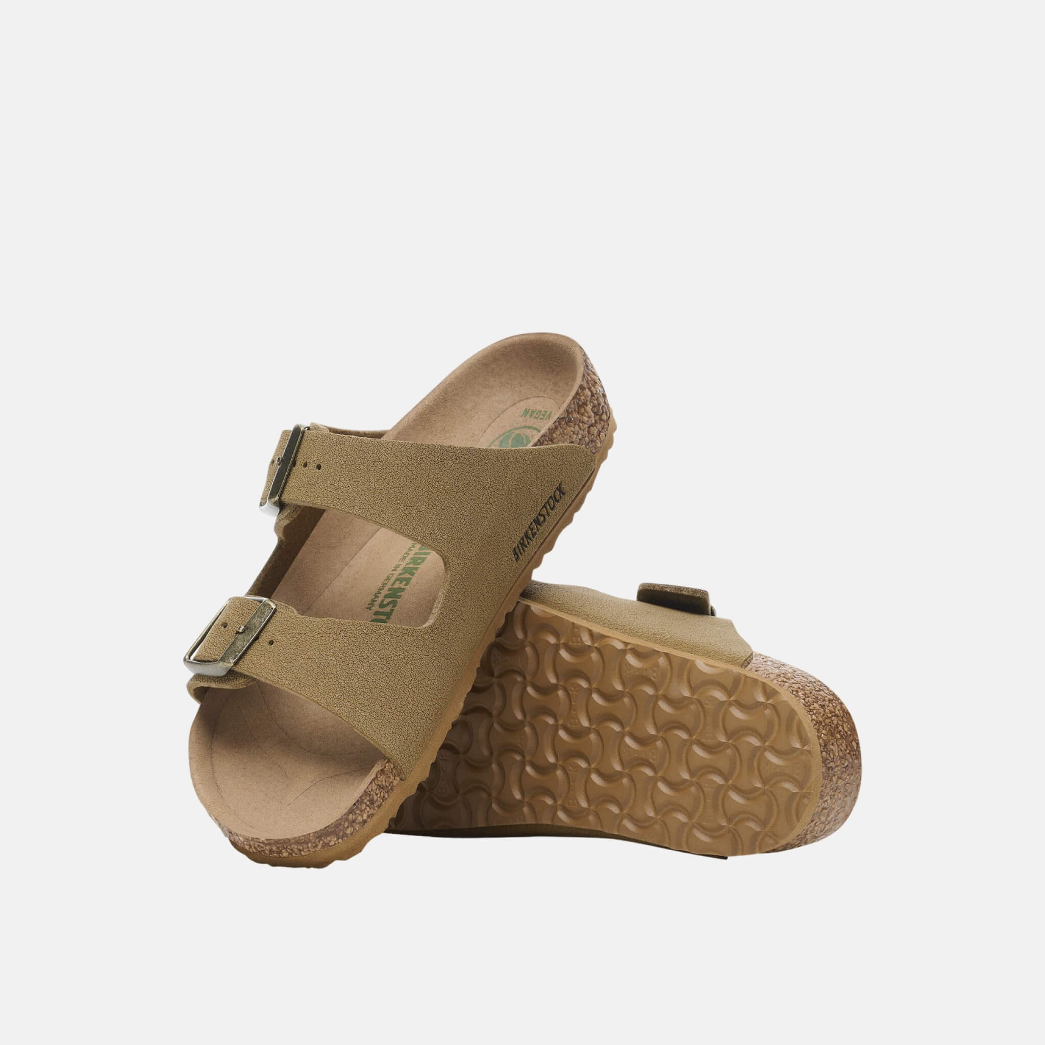 Detské Hnedé Regular Šľapky Birkenstock Arizona Vegan