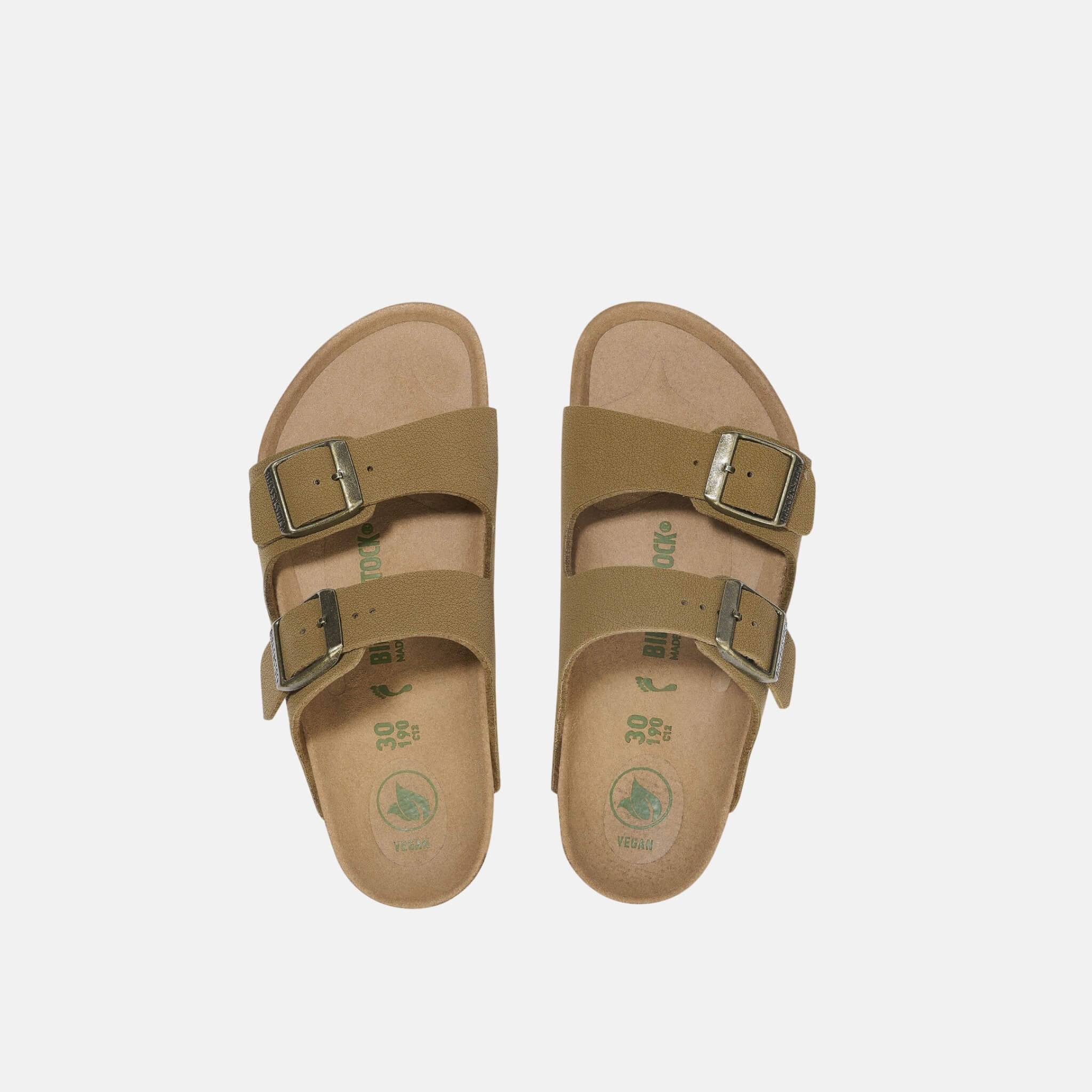 Detské Hnedé Regular Šľapky Birkenstock Arizona Vegan