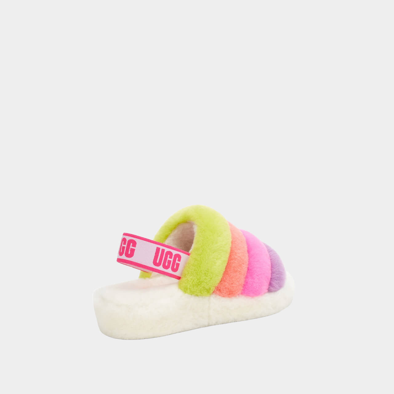 UGG Fluff Yeah Slide White Multi