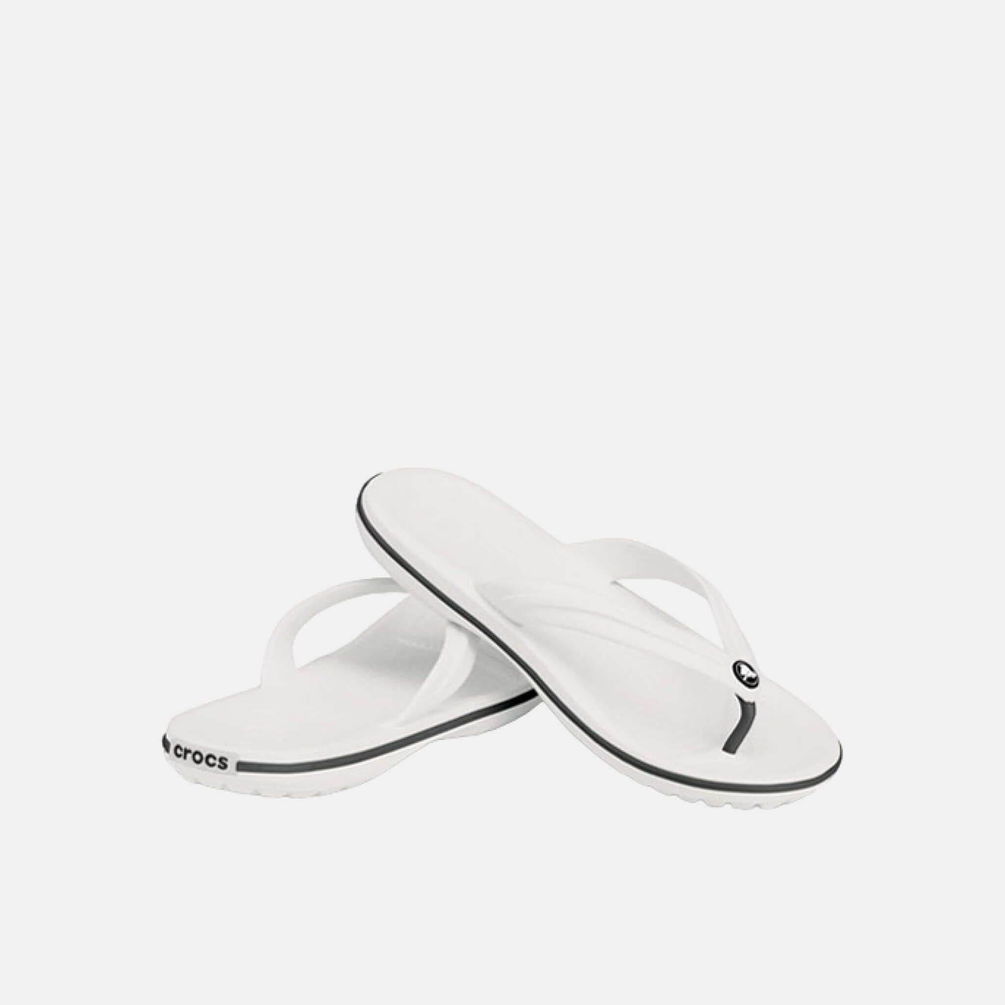 Crocband Flip White