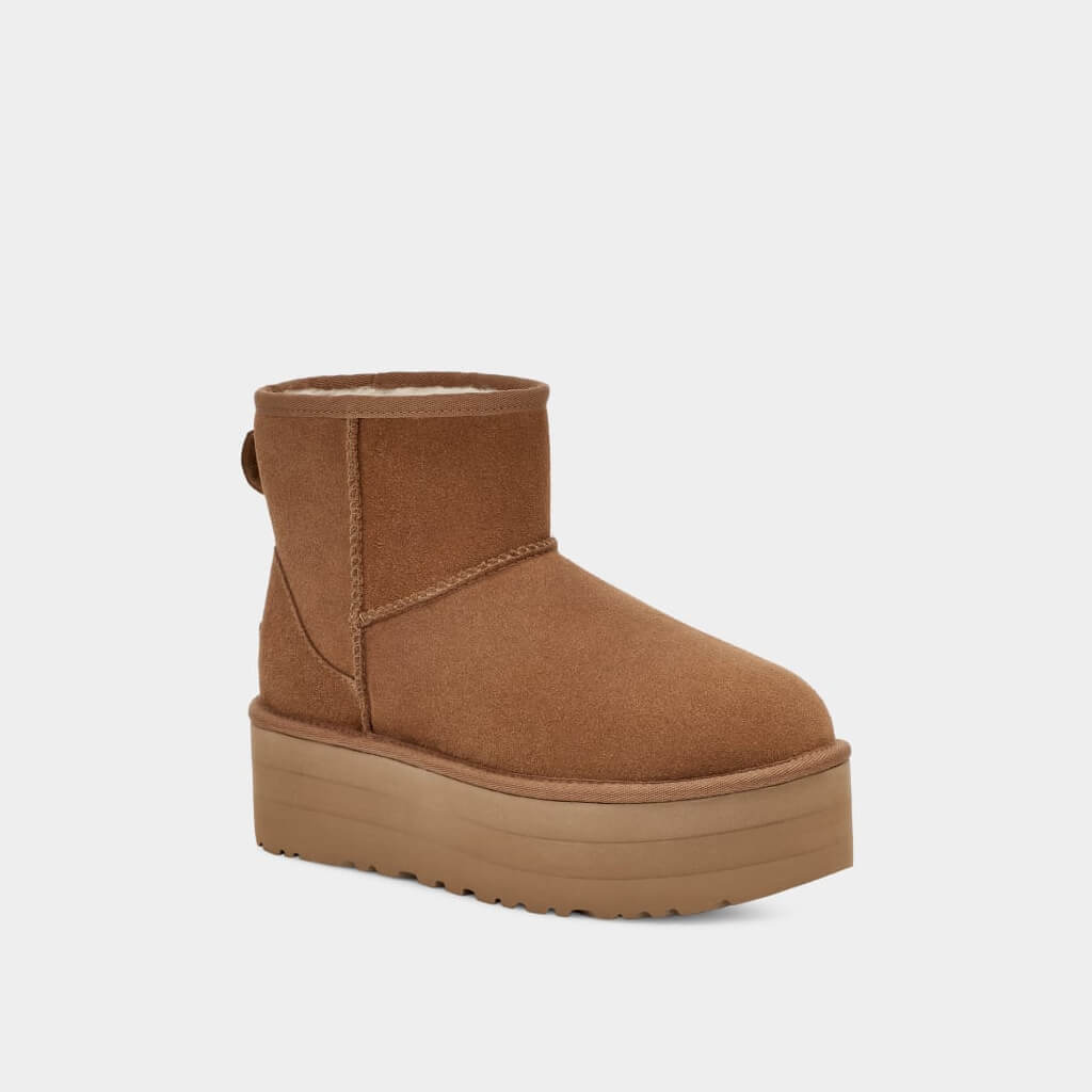 UGG Classic Mini Platform Chestnut