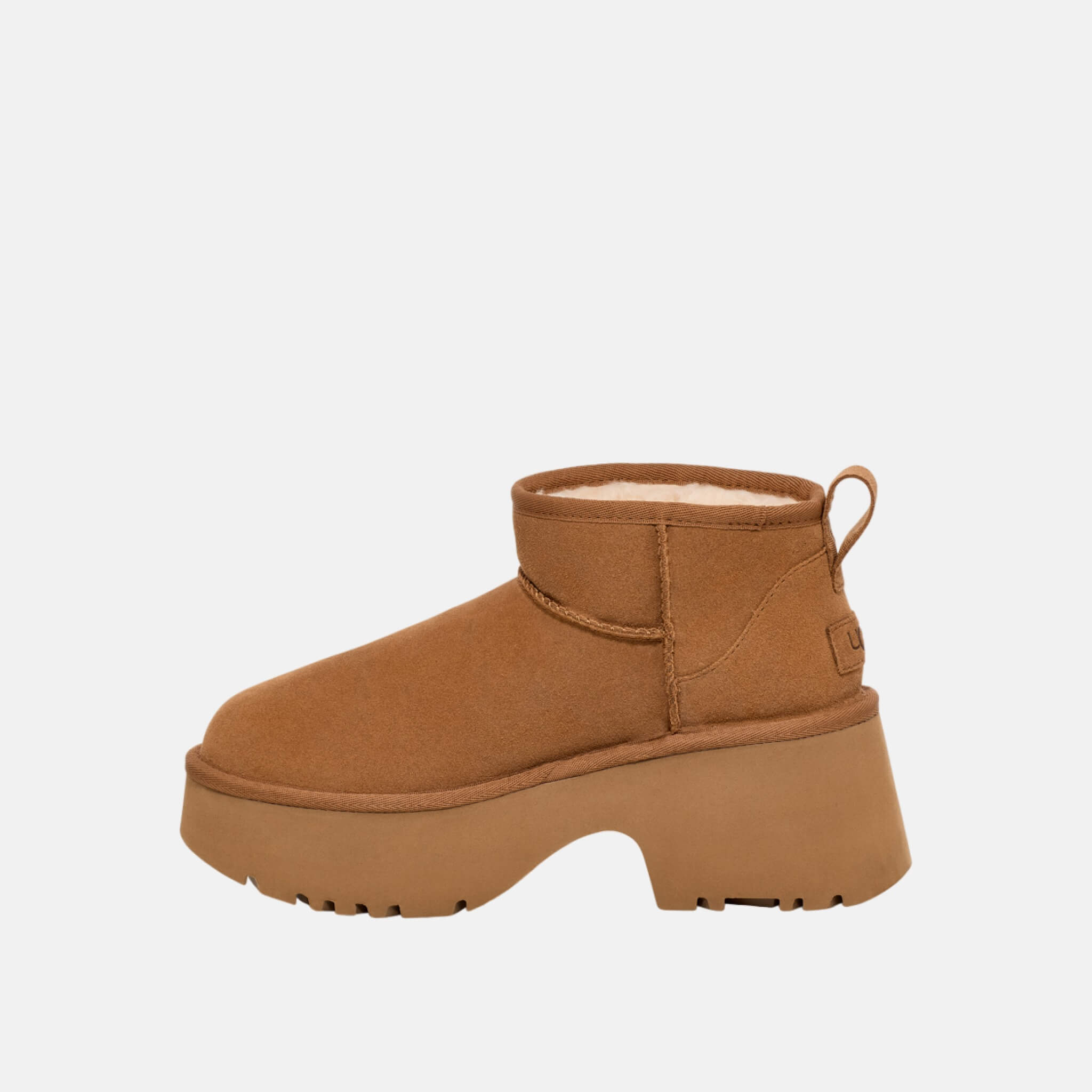 Topánky UGG Classic Mini New Heights Chestnut