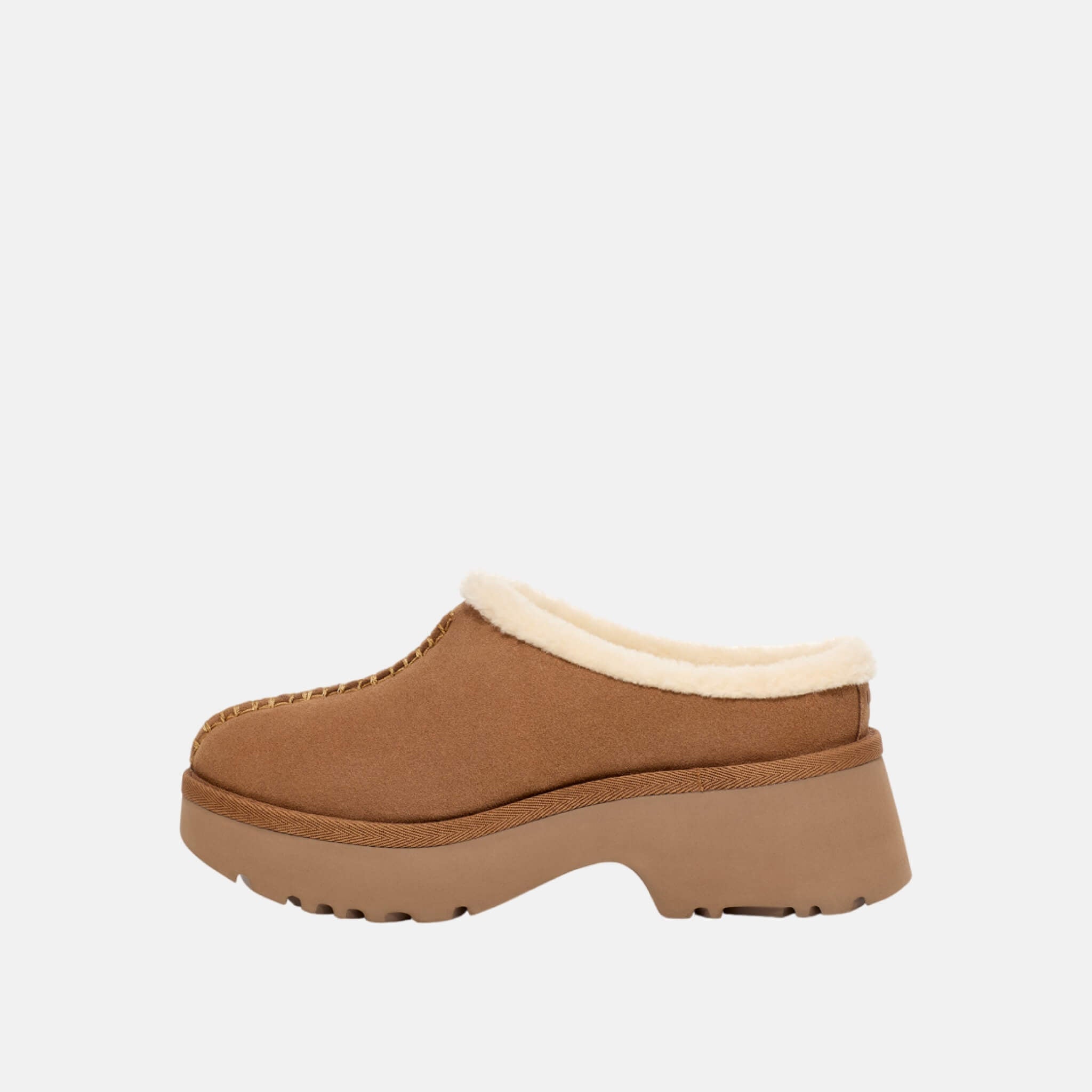 Topánky UGG New Heights Cozy Clog Chestnut