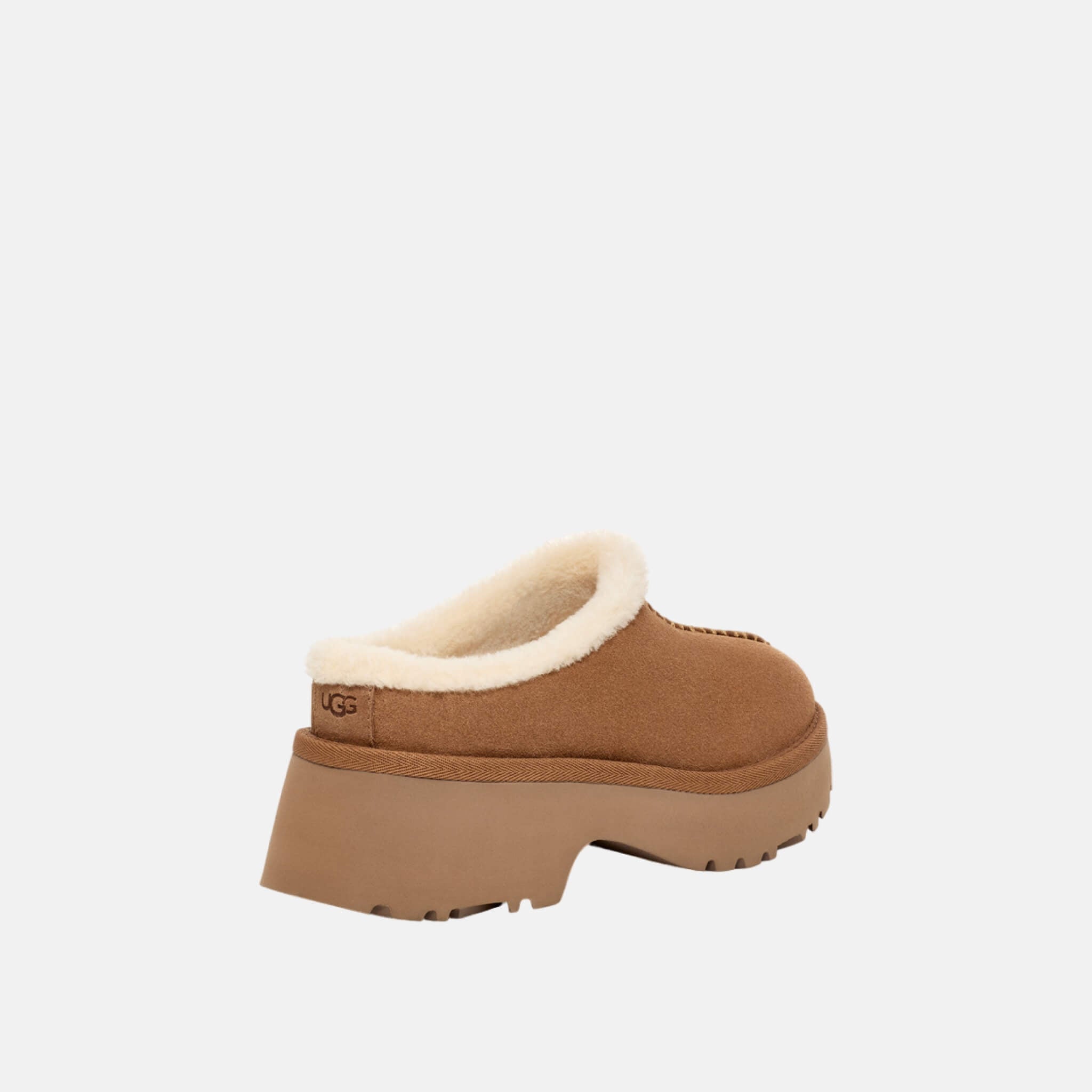 Topánky UGG New Heights Cozy Clog Chestnut