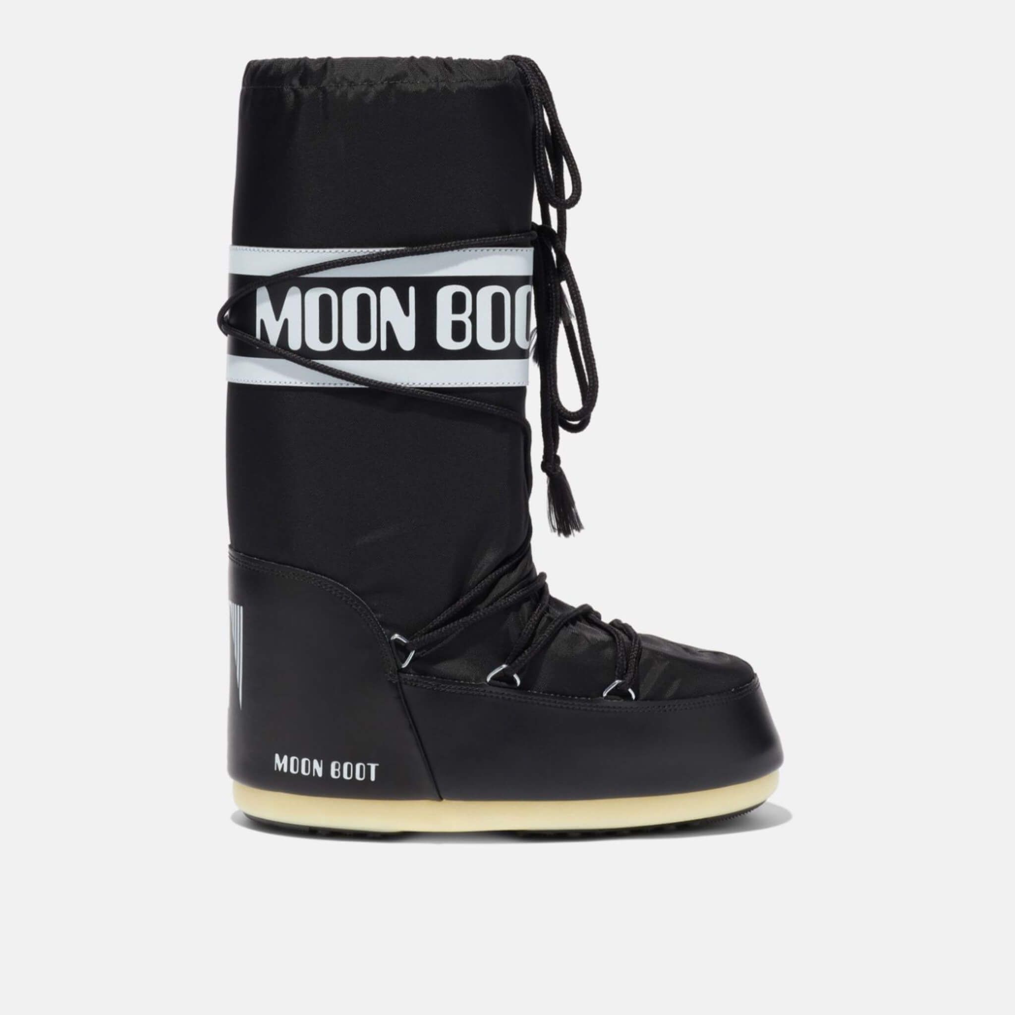 Dámske čierne snehule Moon Boot Nylon