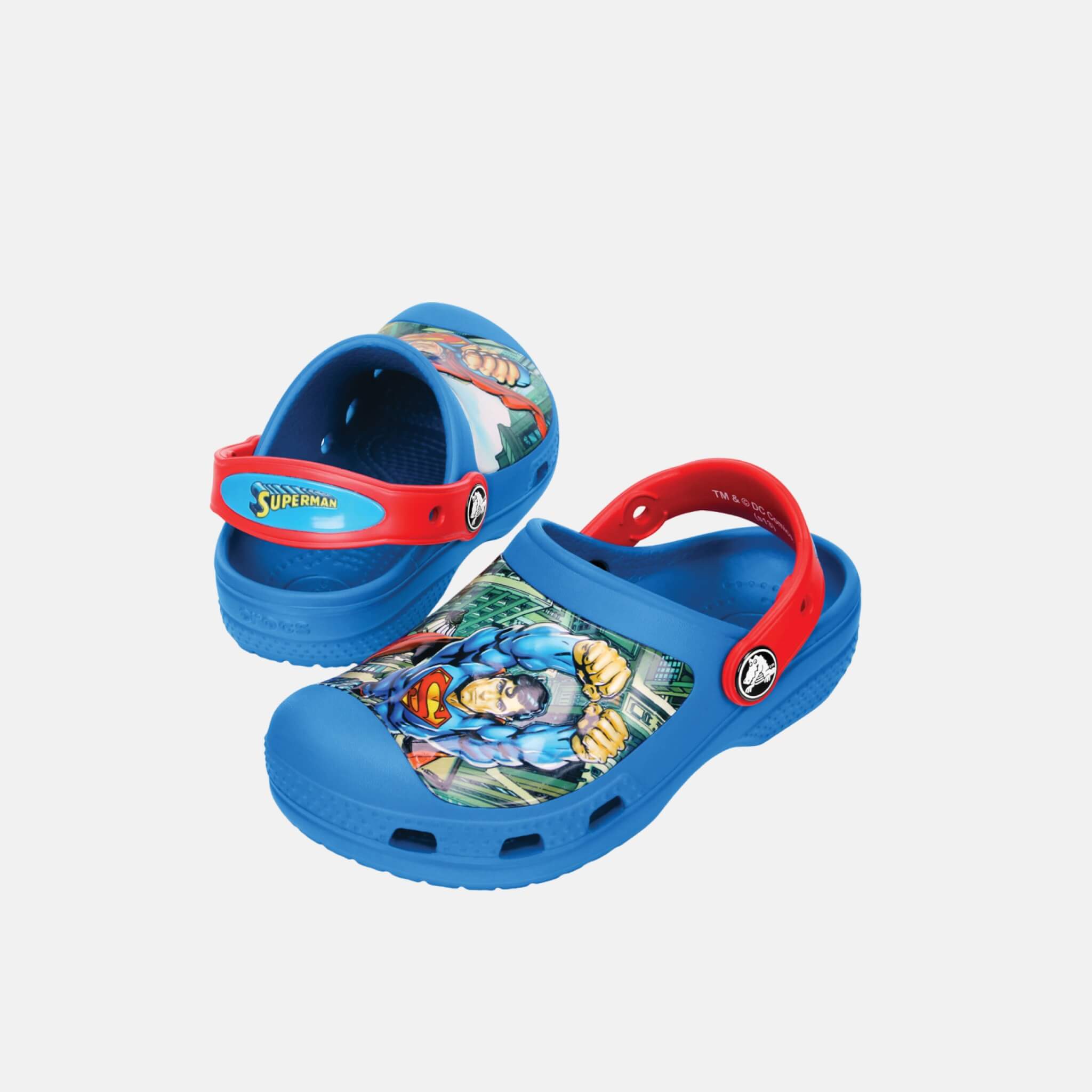 Creative Crocs Superman Clog Sea Blue/Red