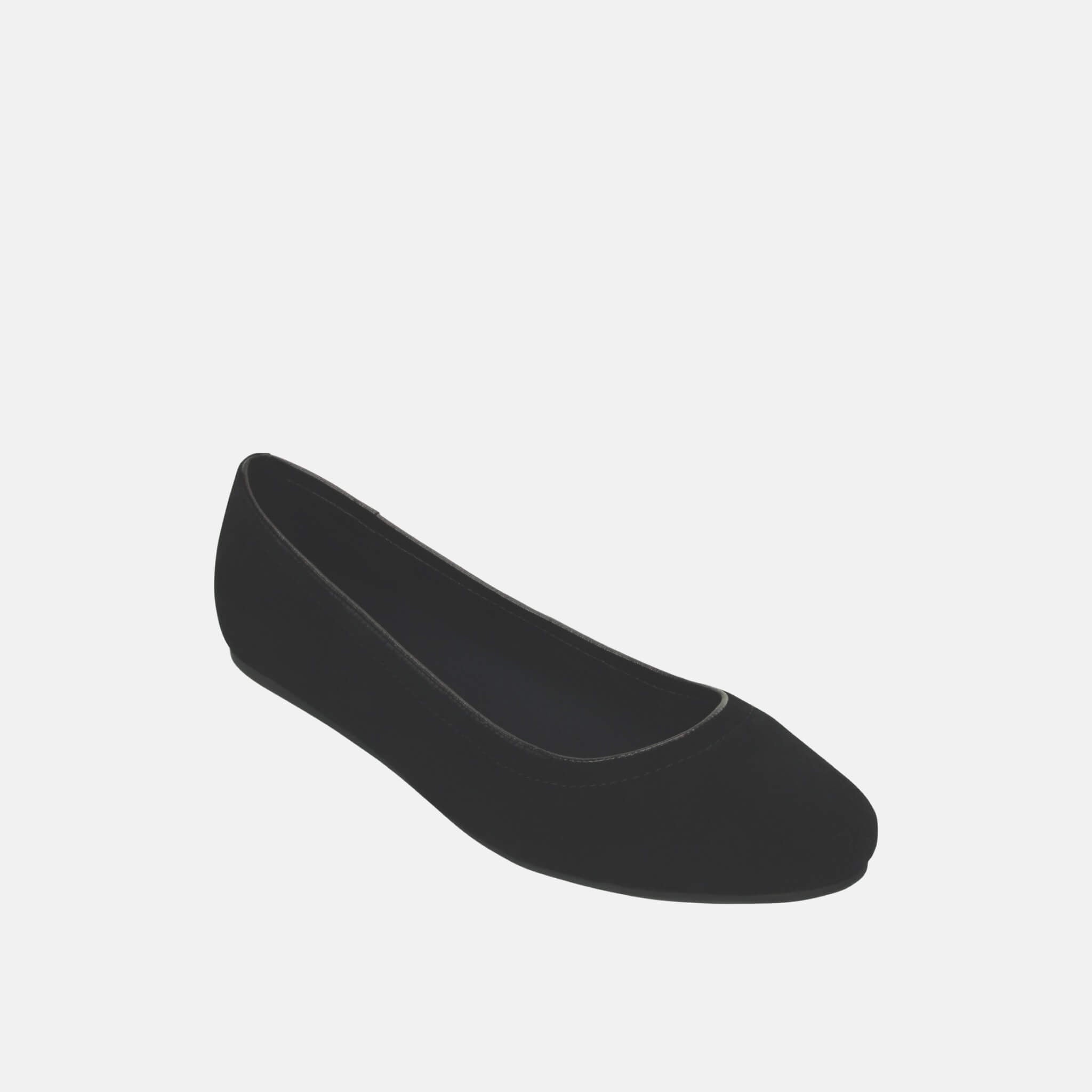 Crocs Lina Suede Flat Black