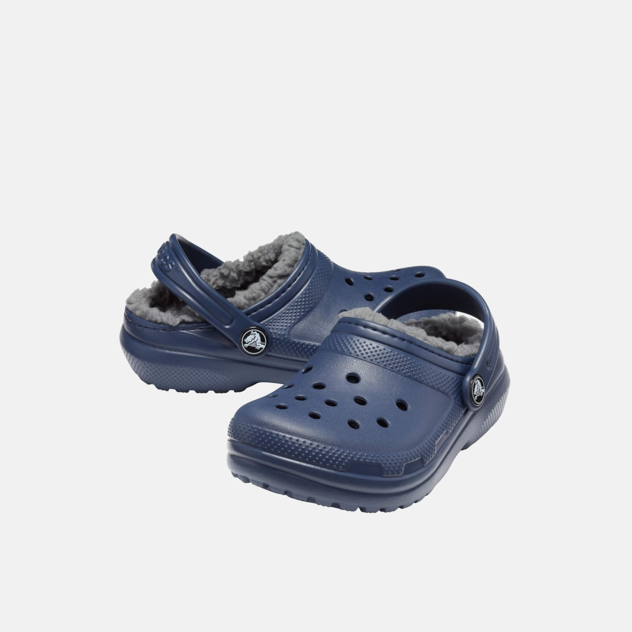 Classic Lined Clog K Navy/Charcoal