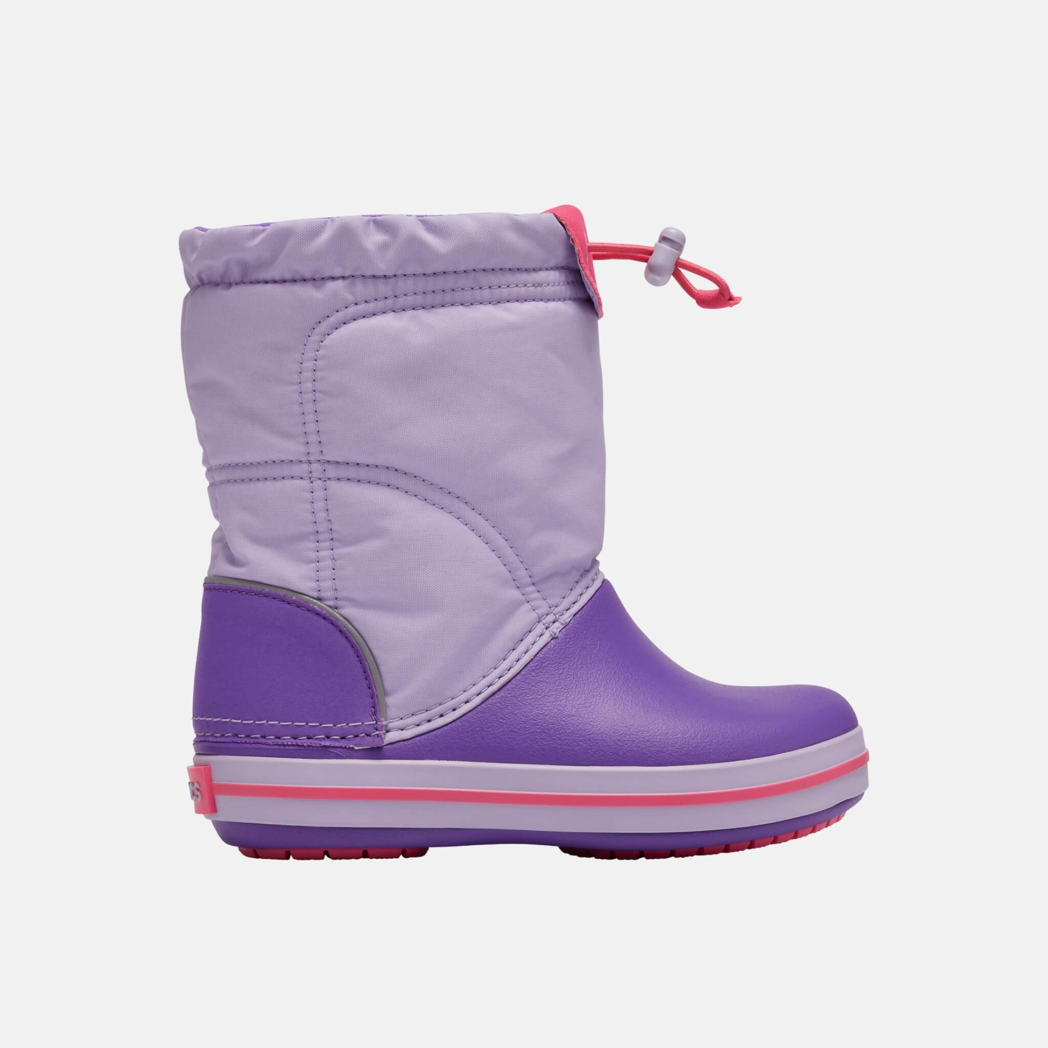 Crocband LodgePoint Boot K Lavender/Neon Purple