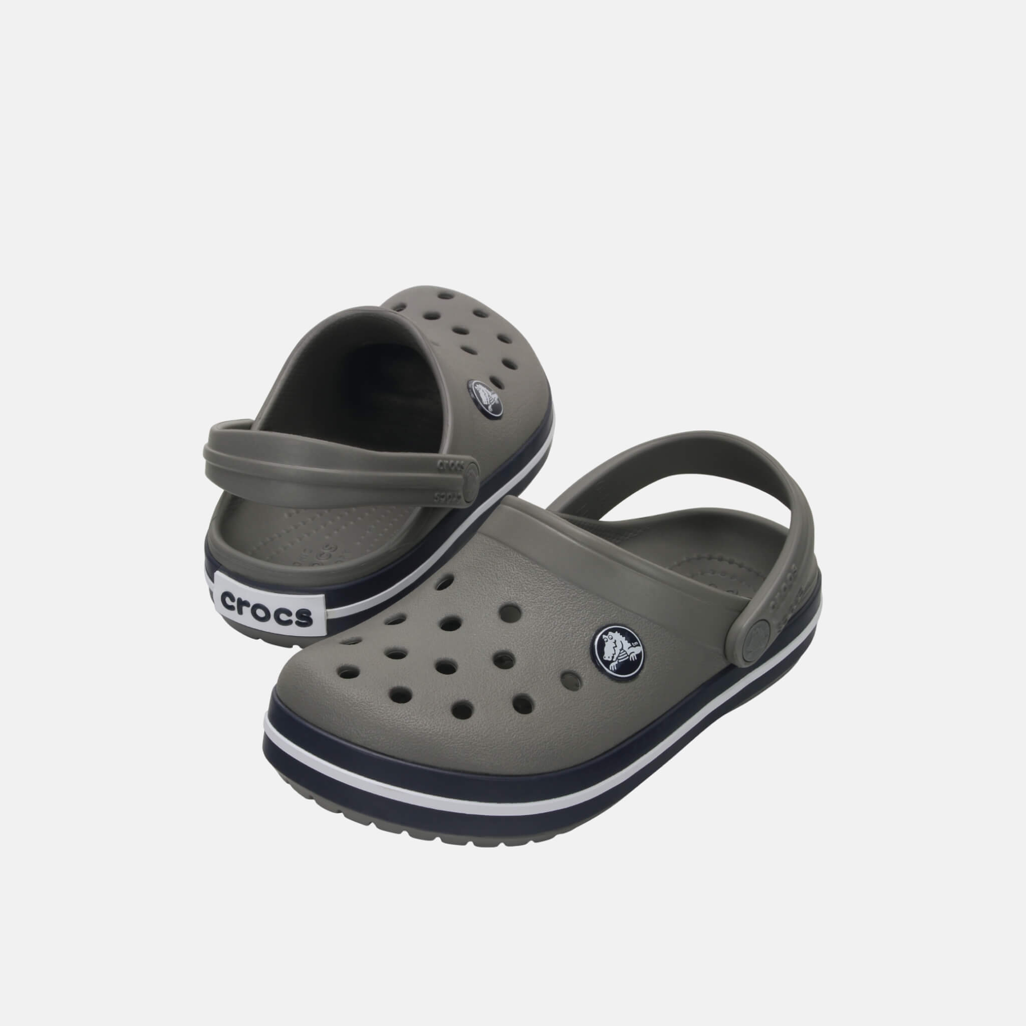 Crocband Clog K Smoke/Navy