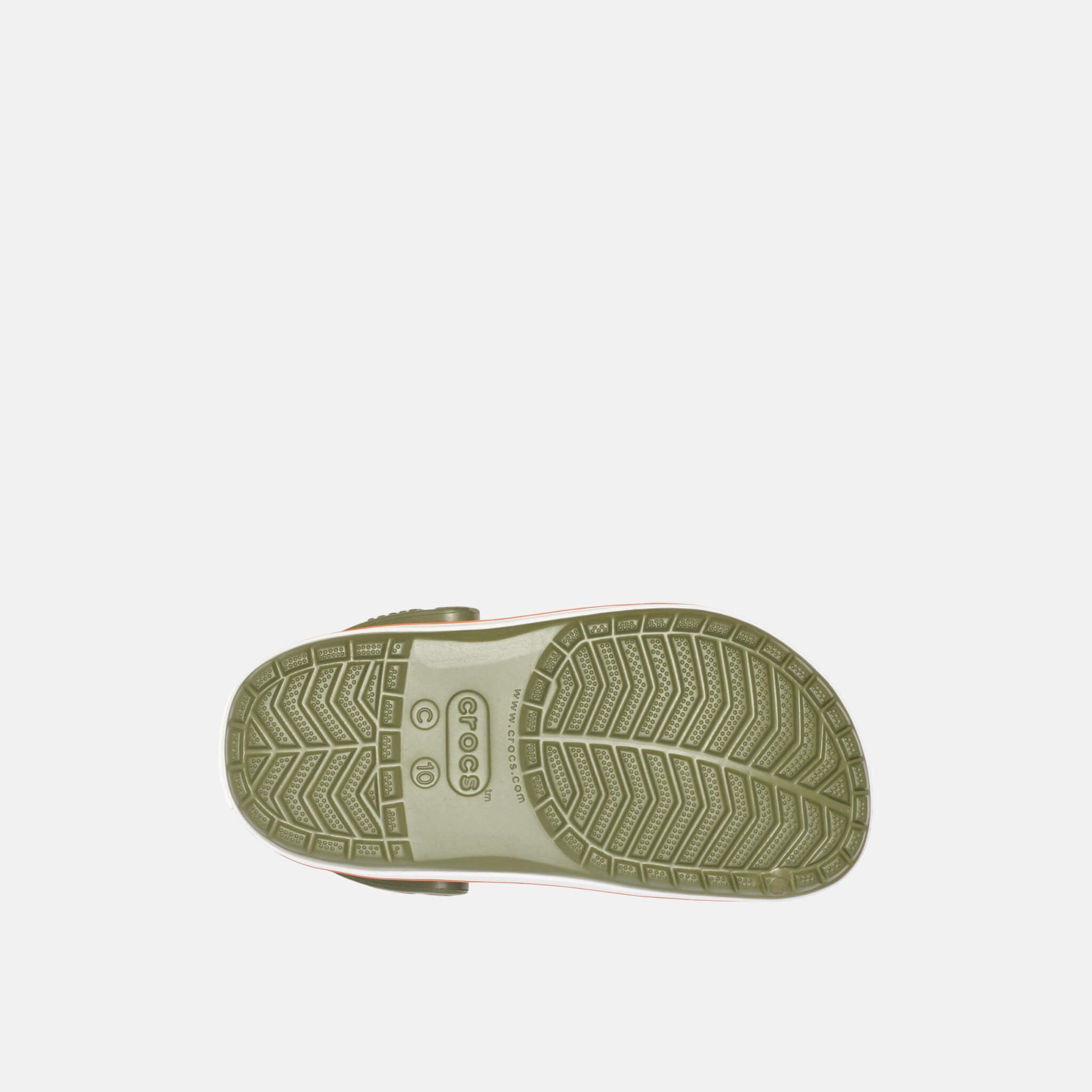 Crocband Clog K Army Green/Burnt Sienna