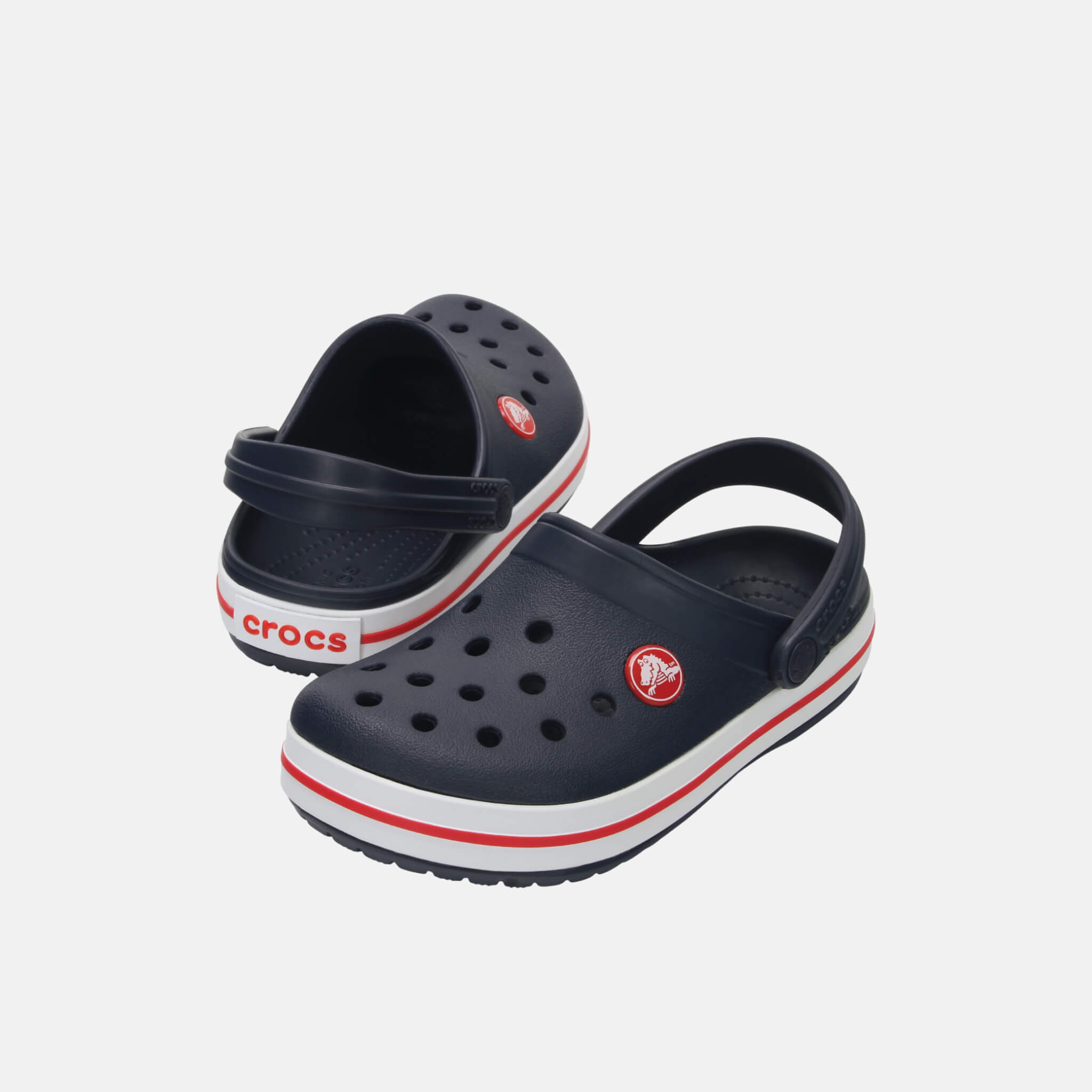 Crocband Clog K Navy/Red