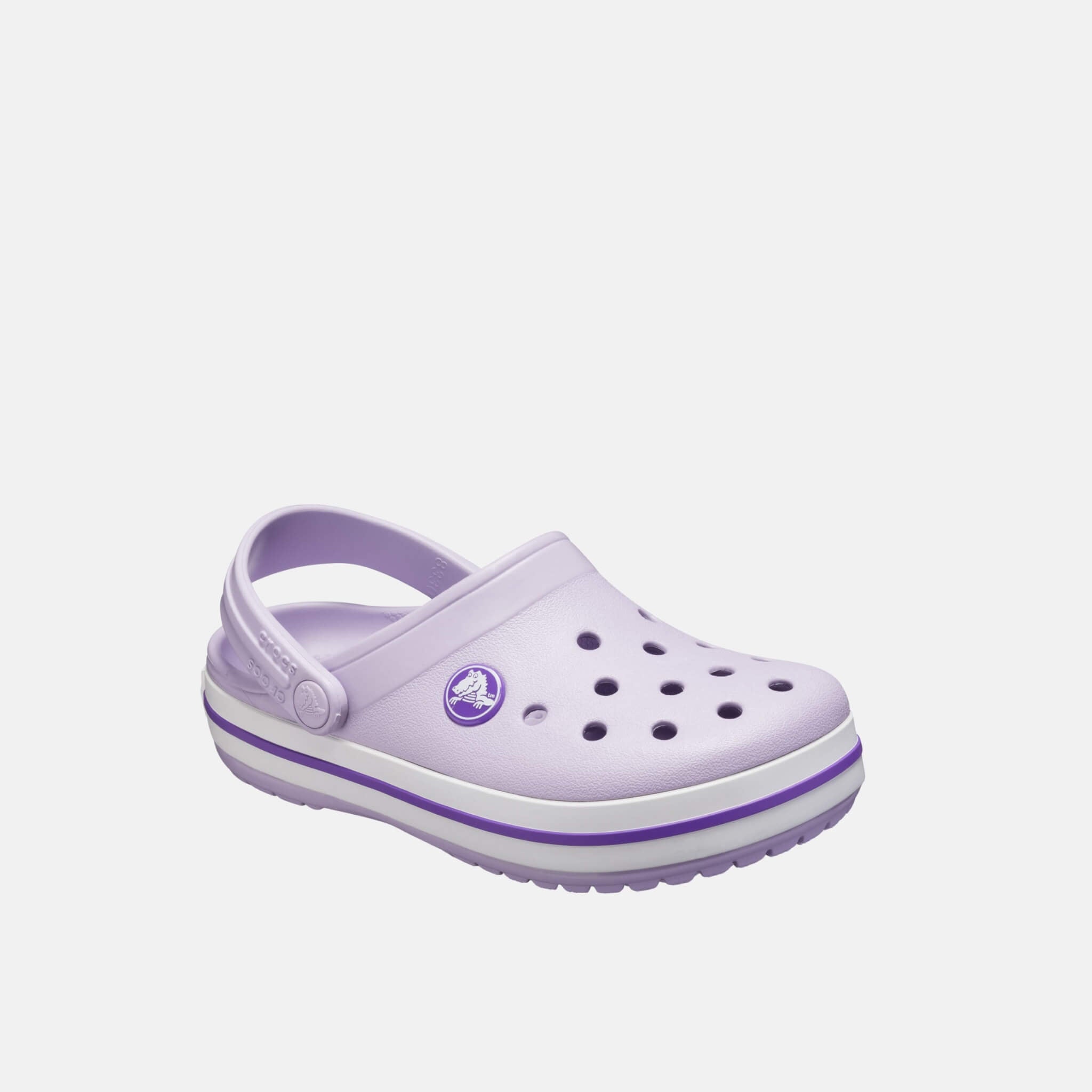 Crocband Clog K Lavender/Neon Purple