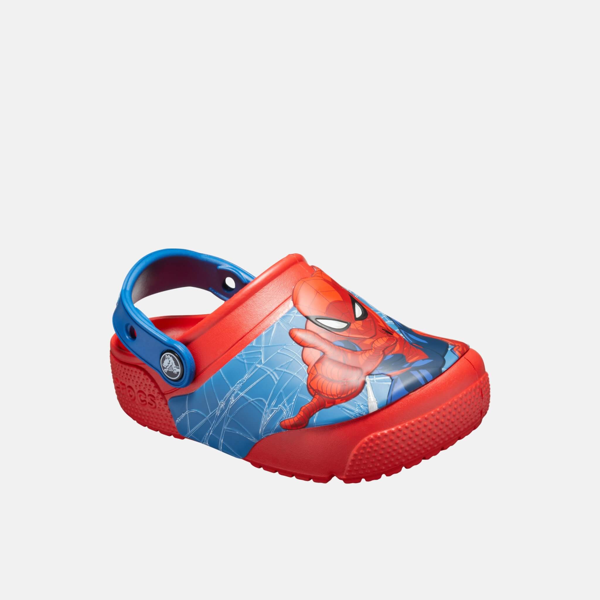 CrocsFL SpiderMan Lts Clg K Flame Flame