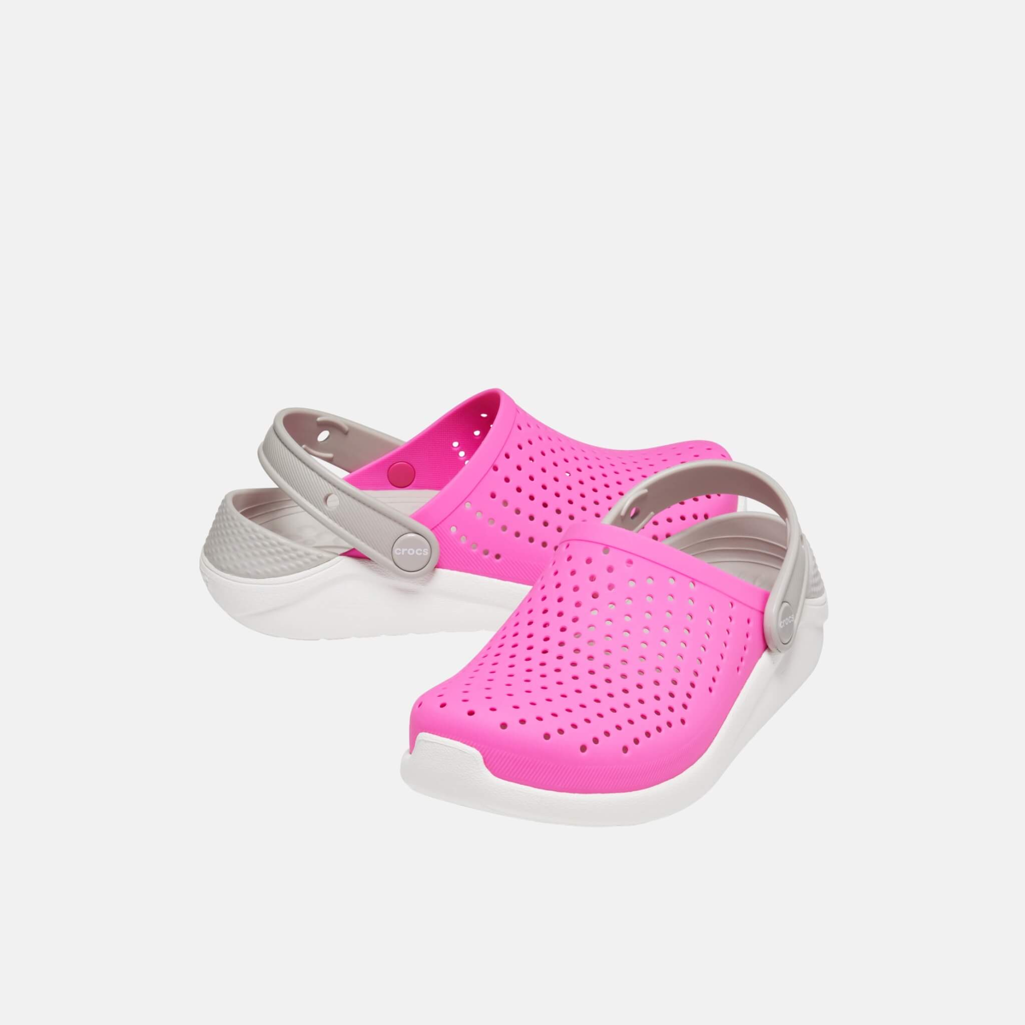 LiteRide Clog K Electric Pink/White