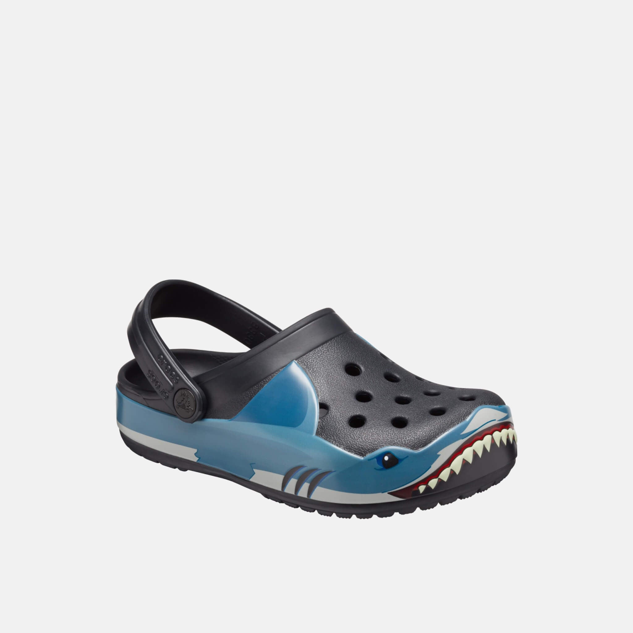 Crocs Fun Lab Shark Band Clg K Black