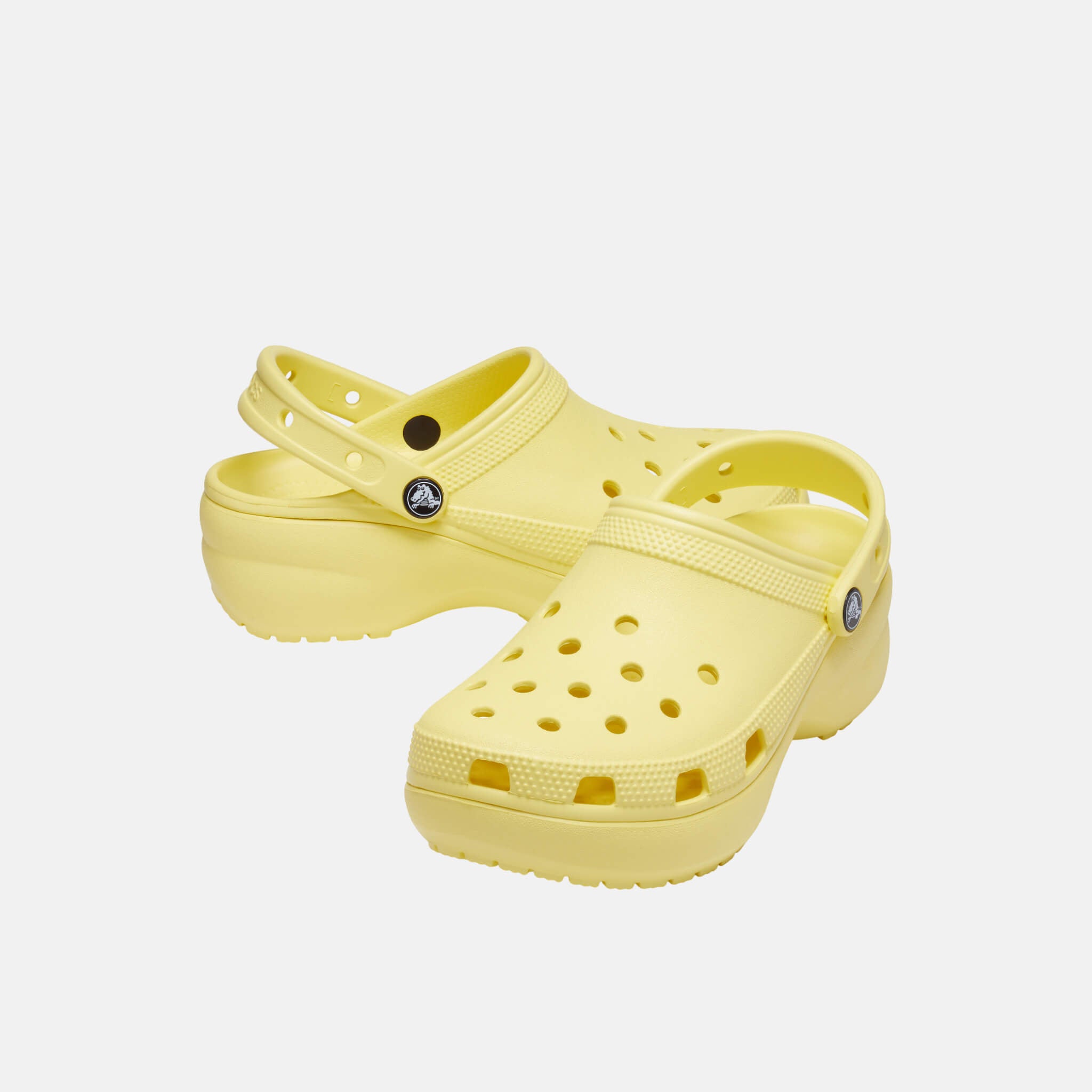 Classic Platform Clog Banana