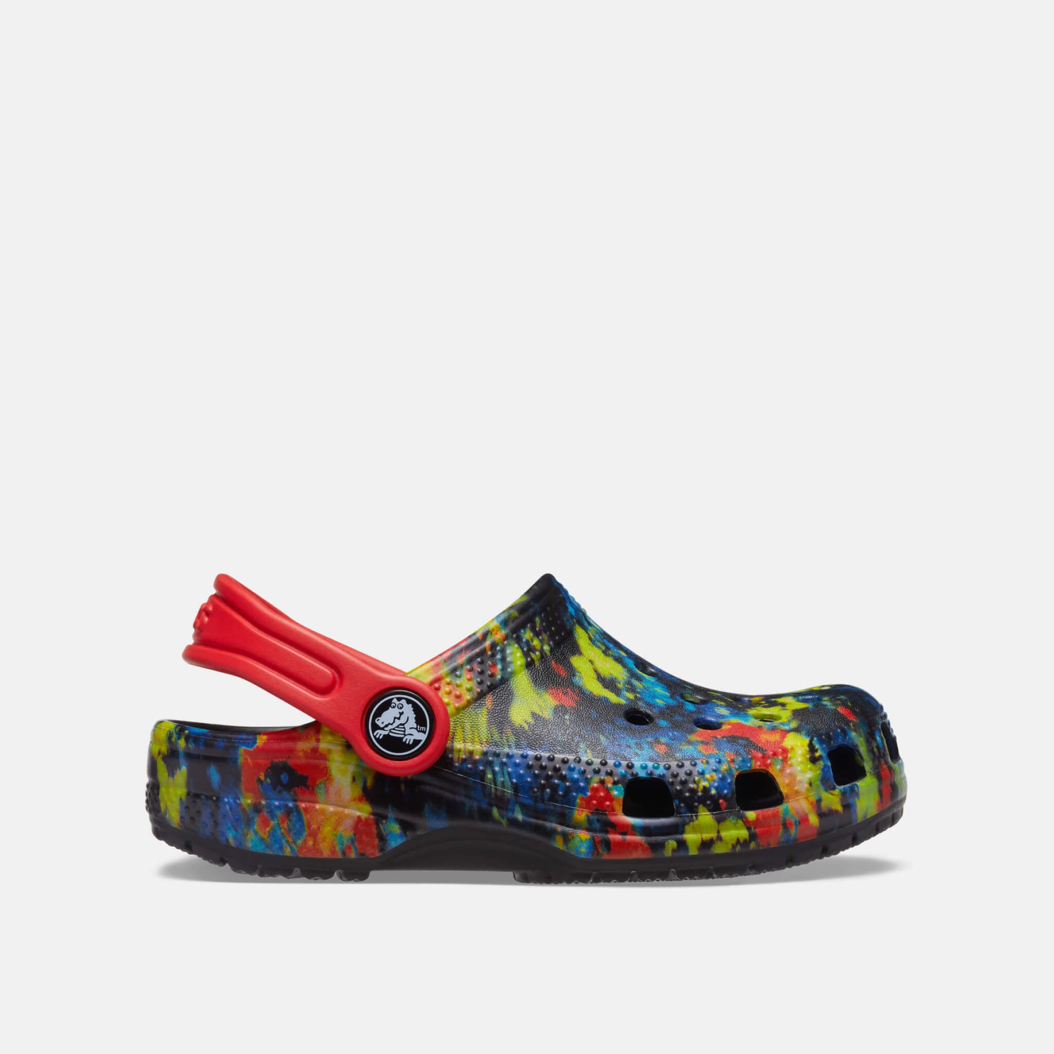 Classic Tie Dye Graphic Clog T Turq Tonic/Multi