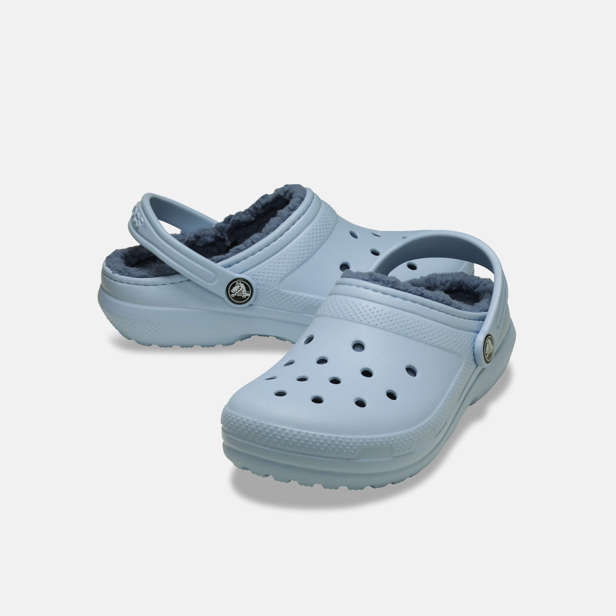 Classic Lined Clog T Blue Calcite