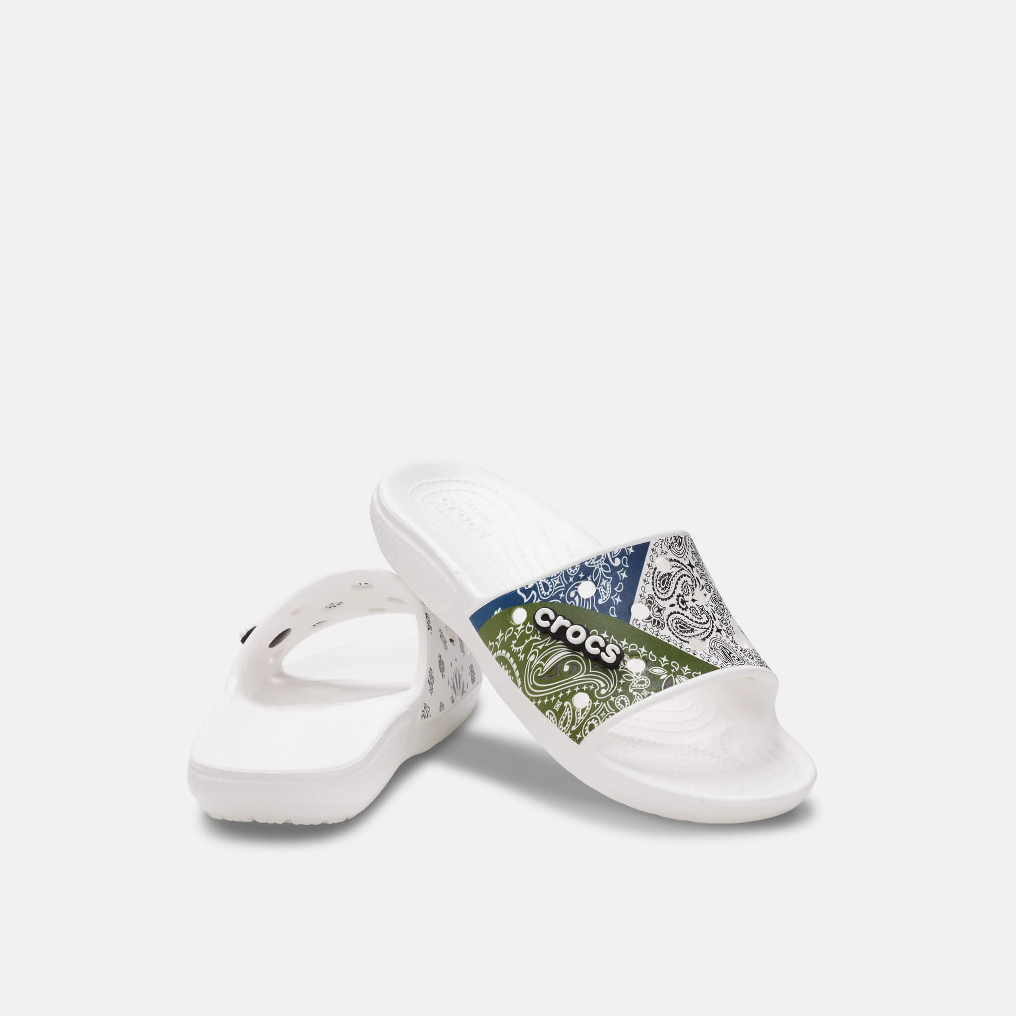 Classic Crocs Bandana Slide Multi