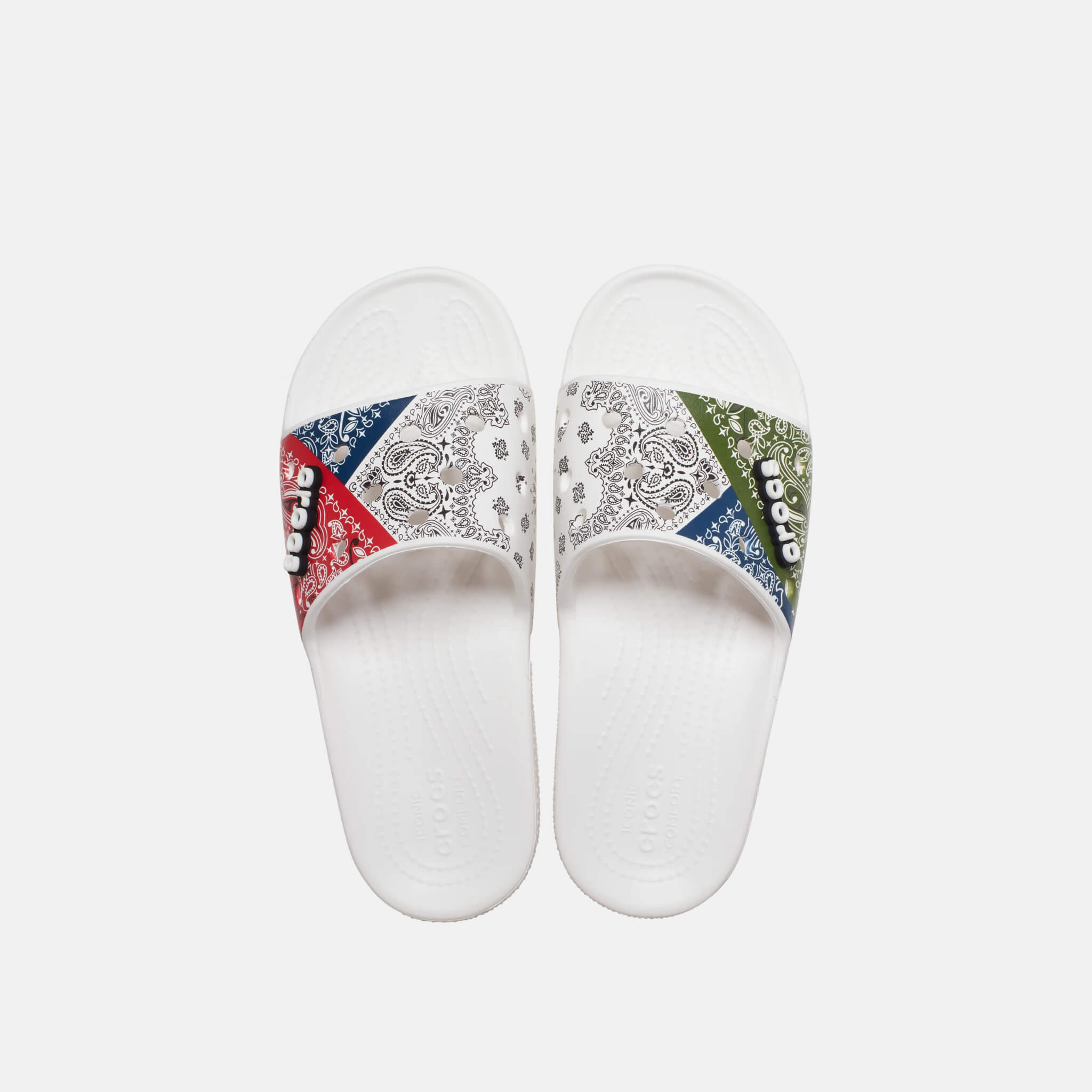 Classic Crocs Bandana Slide Multi