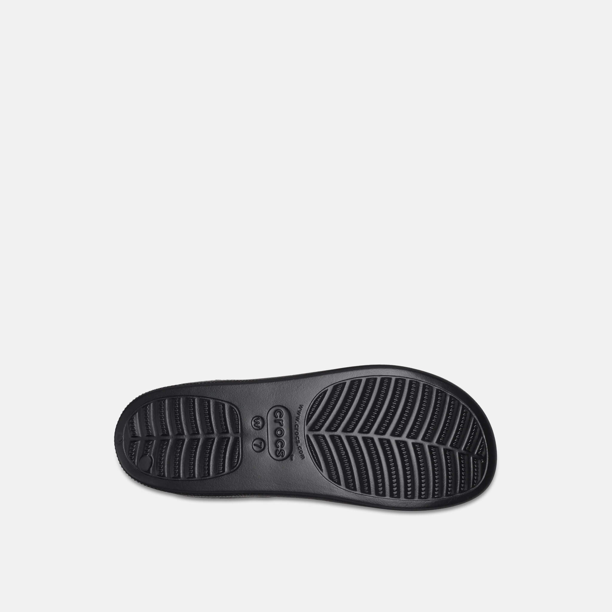 Classic Platform Slide Black