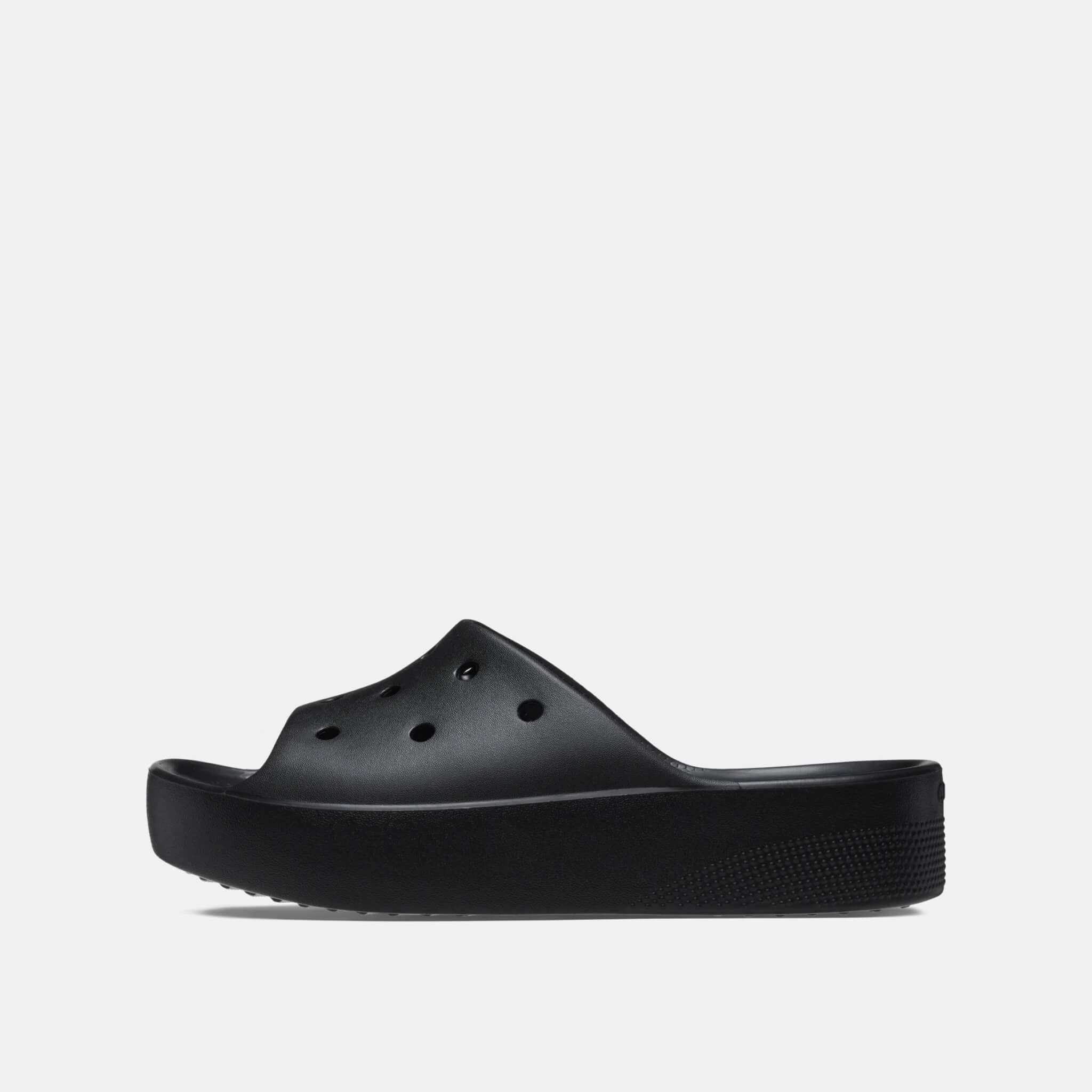 Classic Platform Slide Black