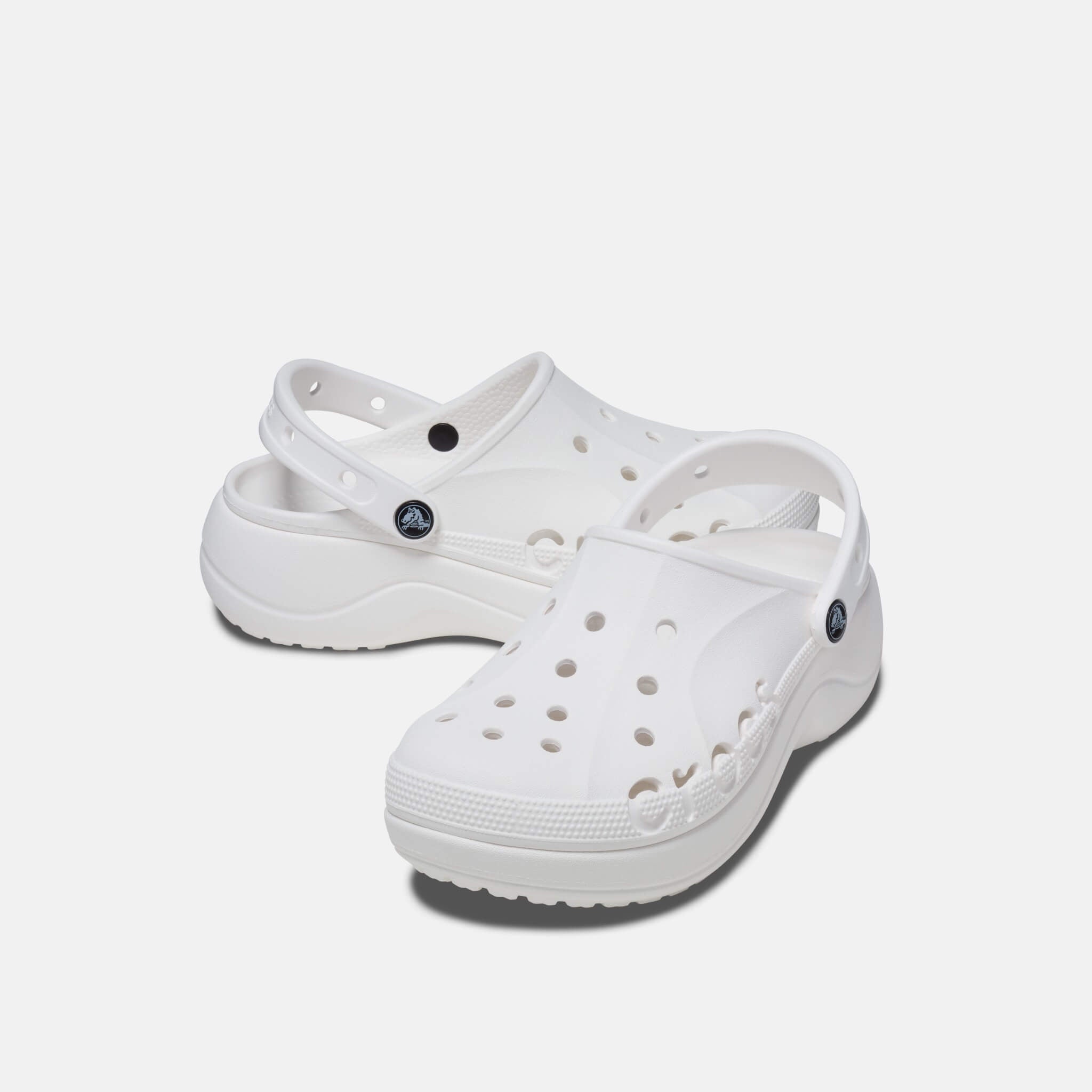 Baya Platform Clog White