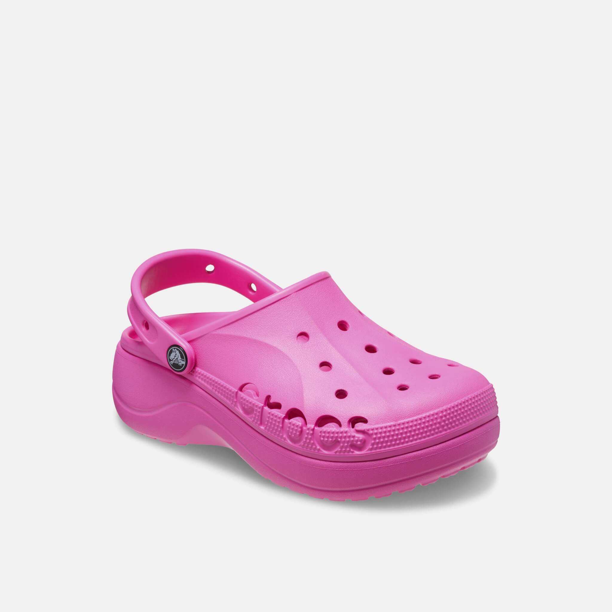 Baya Platform Clog Electric Pink