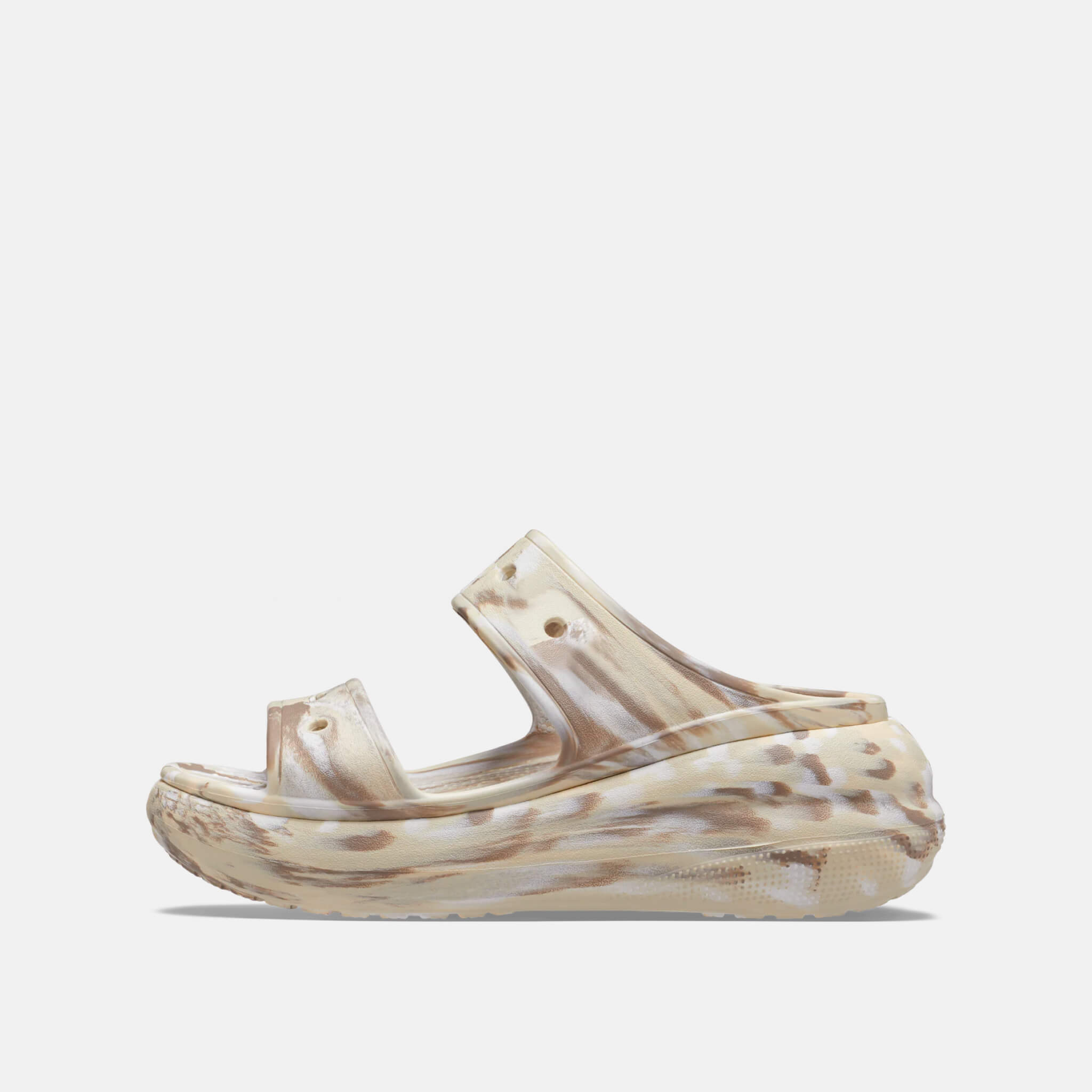 Classic Crush Marbled Sandal Bone/Multi