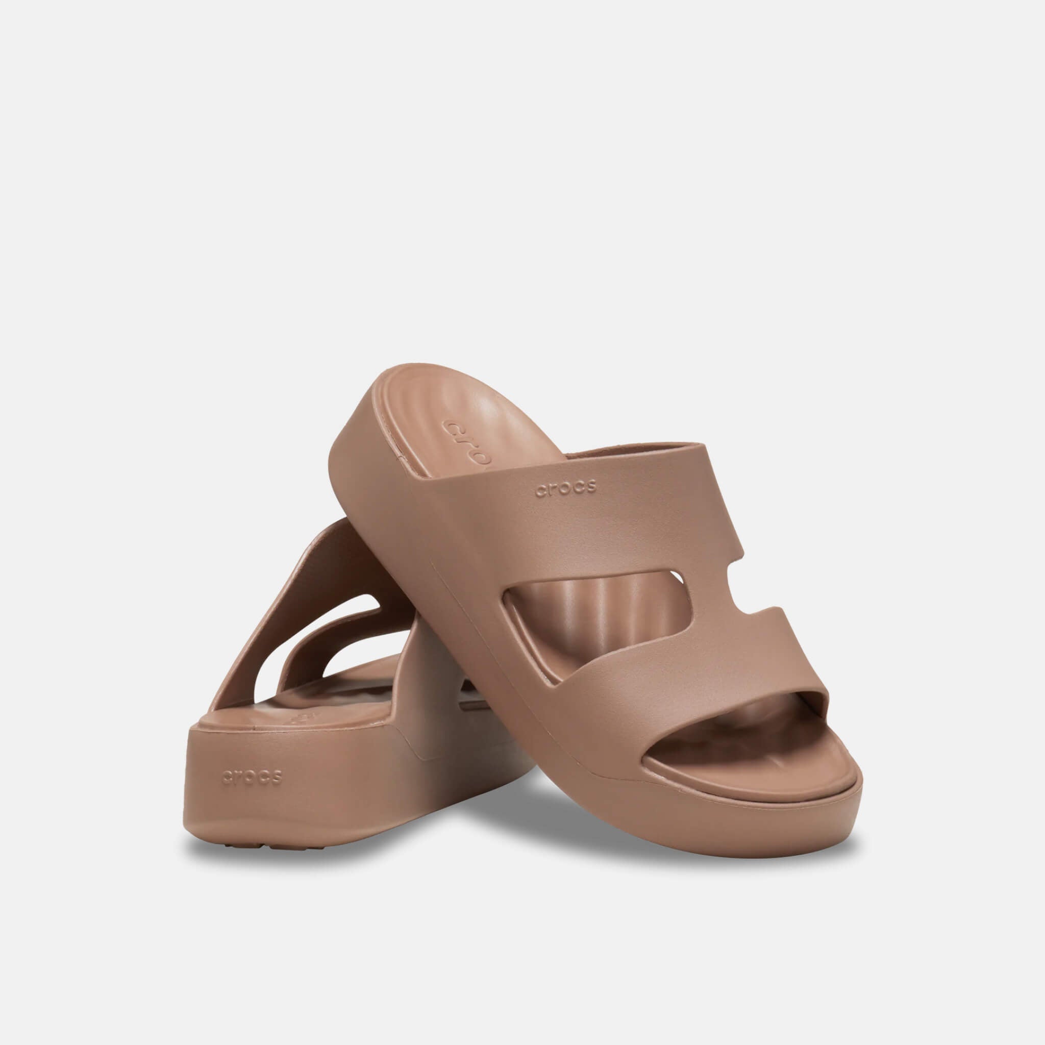 Getaway Platform H-Strap Latte