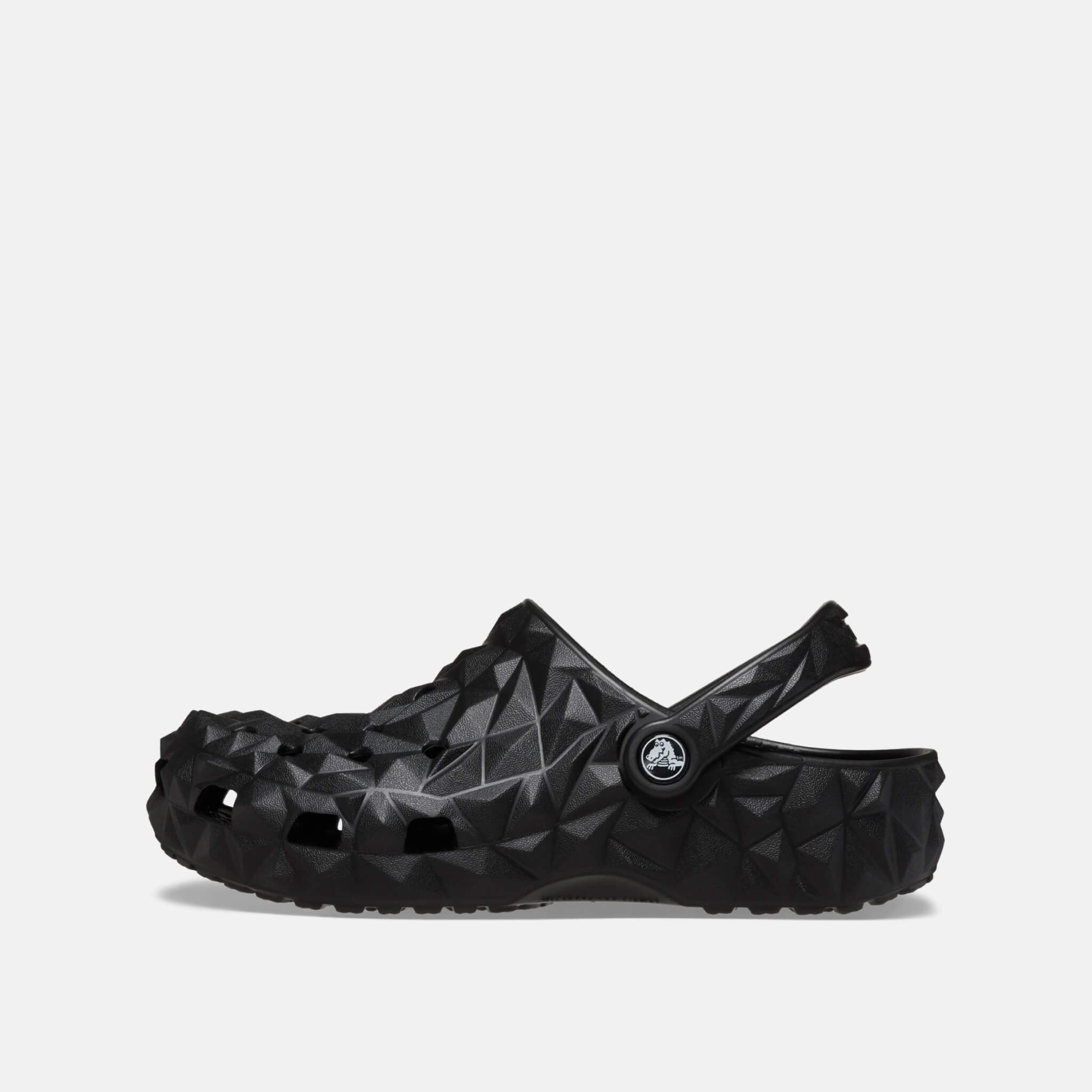 Classic Geometric Clog Black