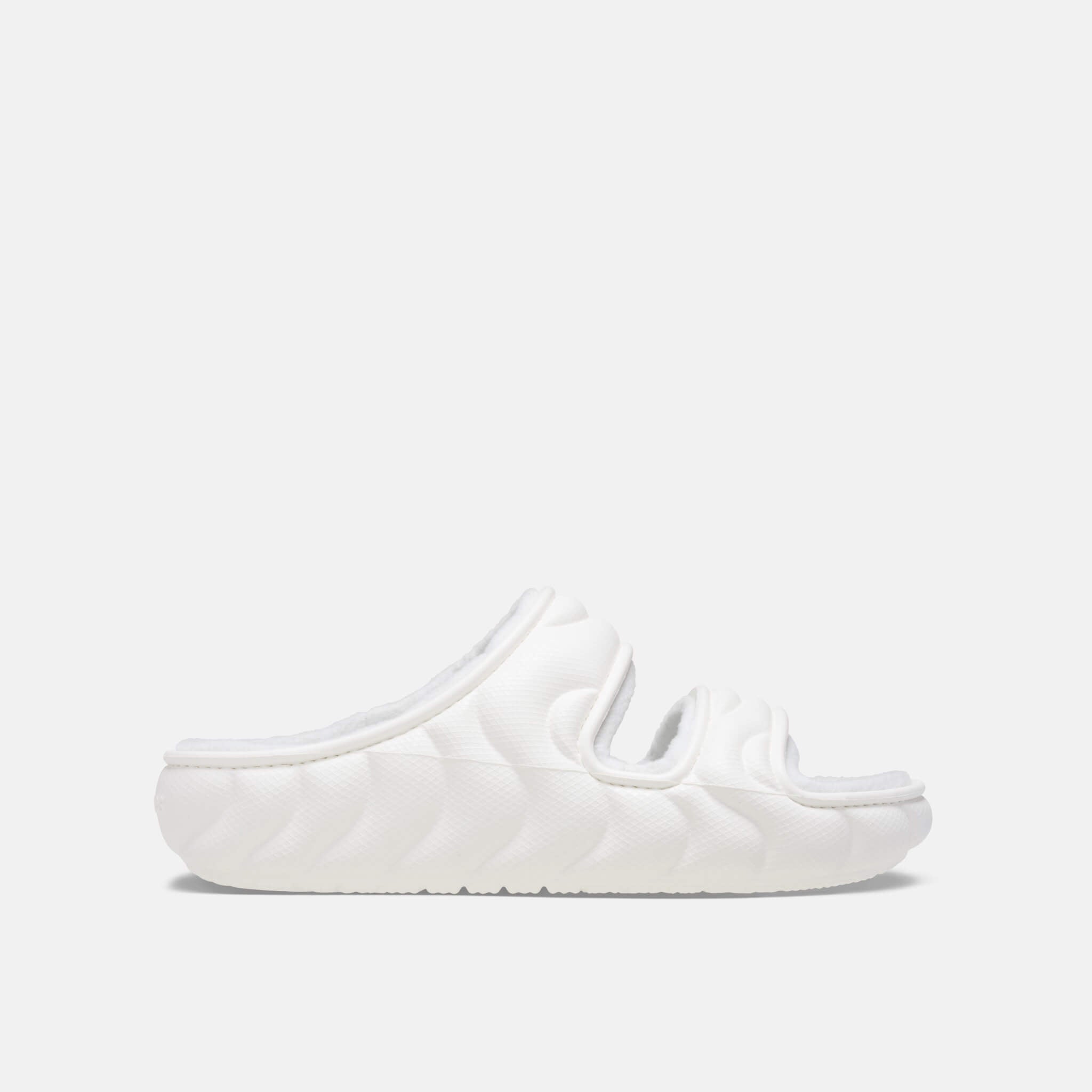 Classic Cozzzy Overpuff Sandal White