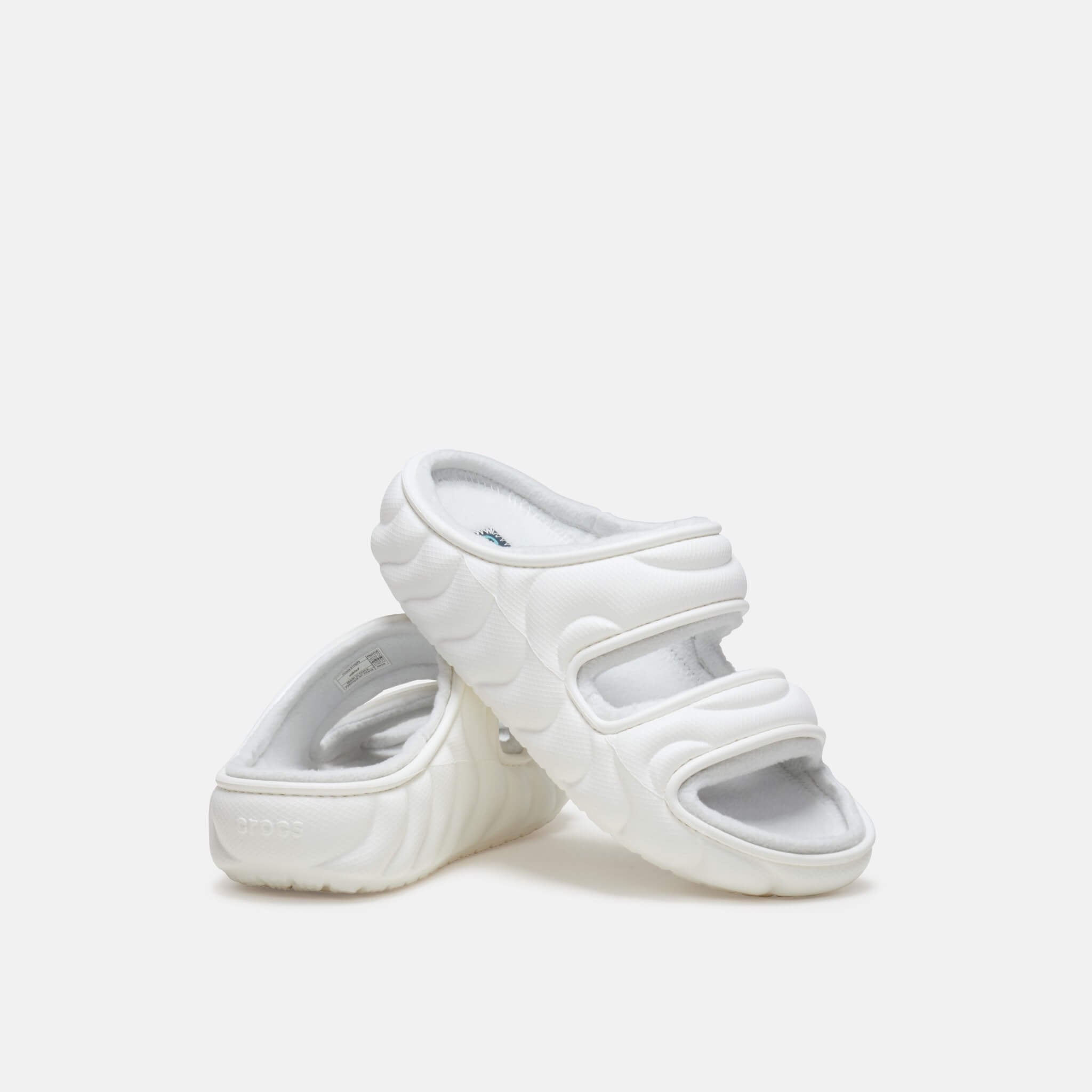 Classic Cozzzy Overpuff Sandal White