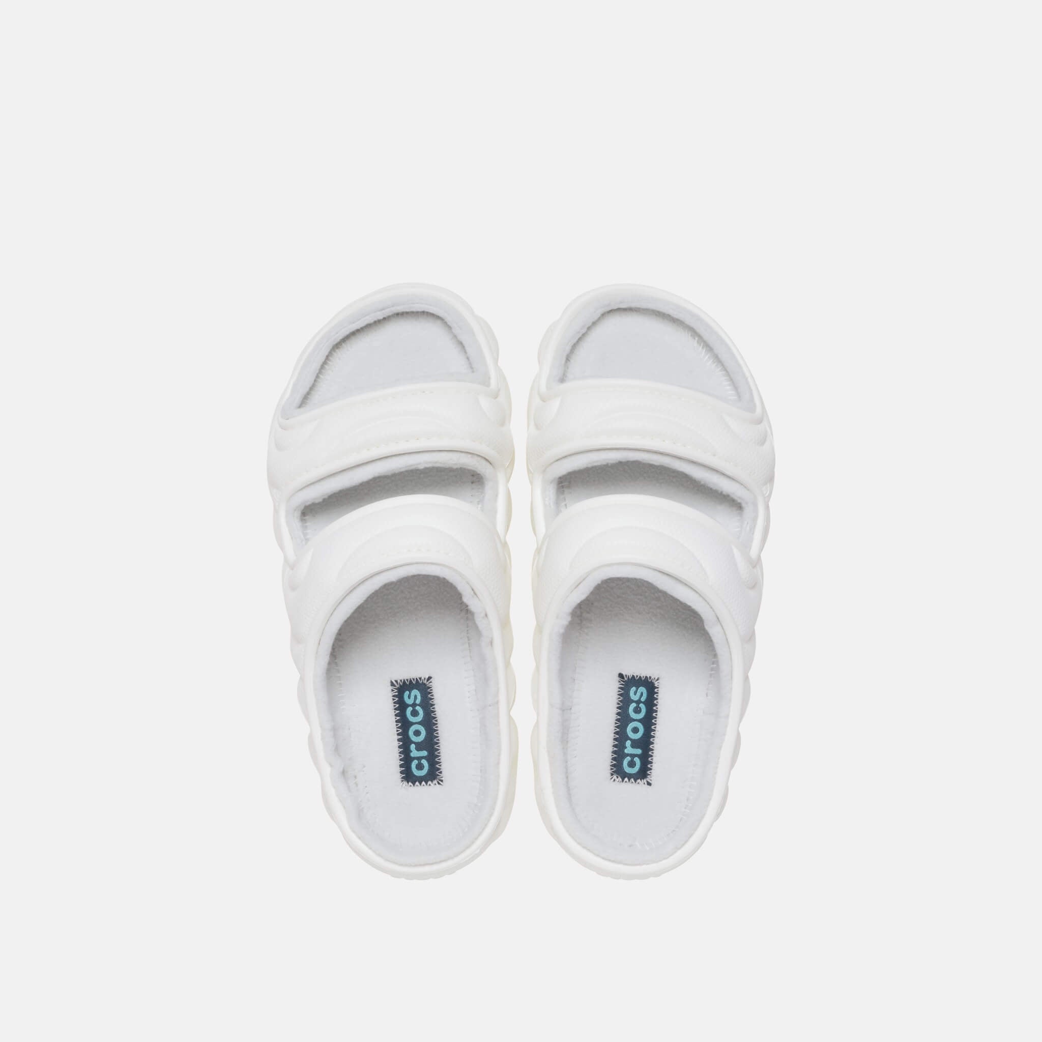 Classic Cozzzy Overpuff Sandal White