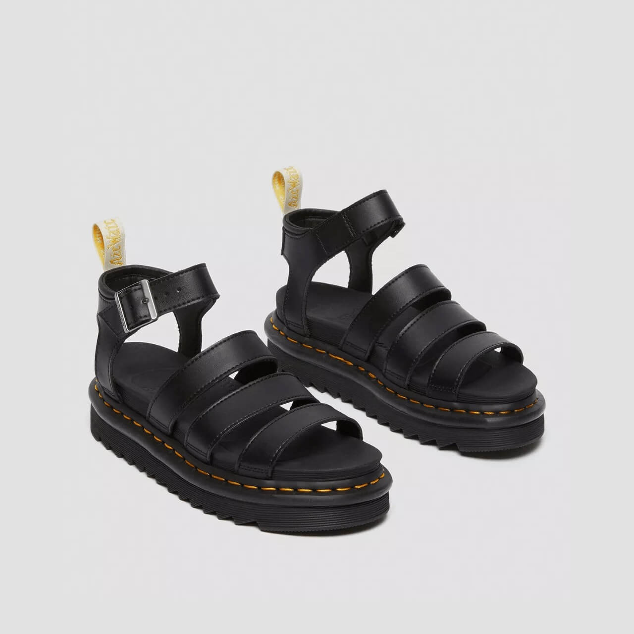 Dámske čierne sandále Dr. Martens Blaire Vegan