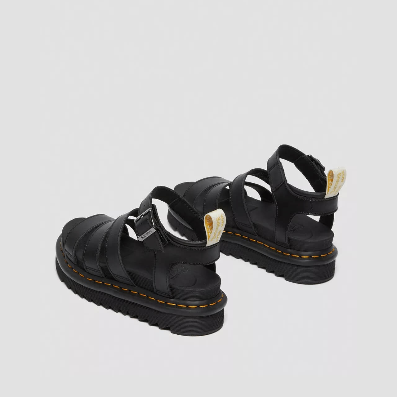 Dámske čierne sandále Dr. Martens Blaire Vegan