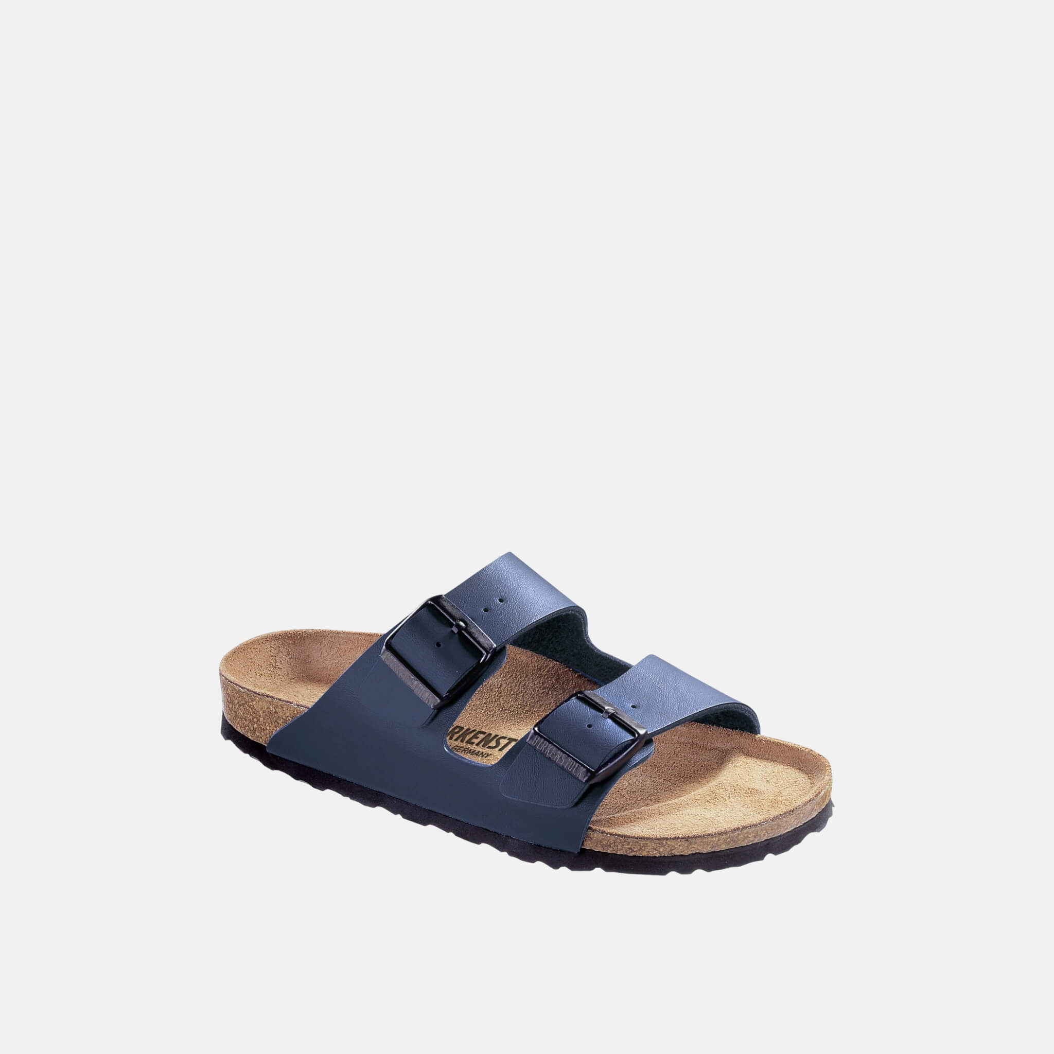 Modré Regular šľapky Birkenstock Arizona Birko-Flor