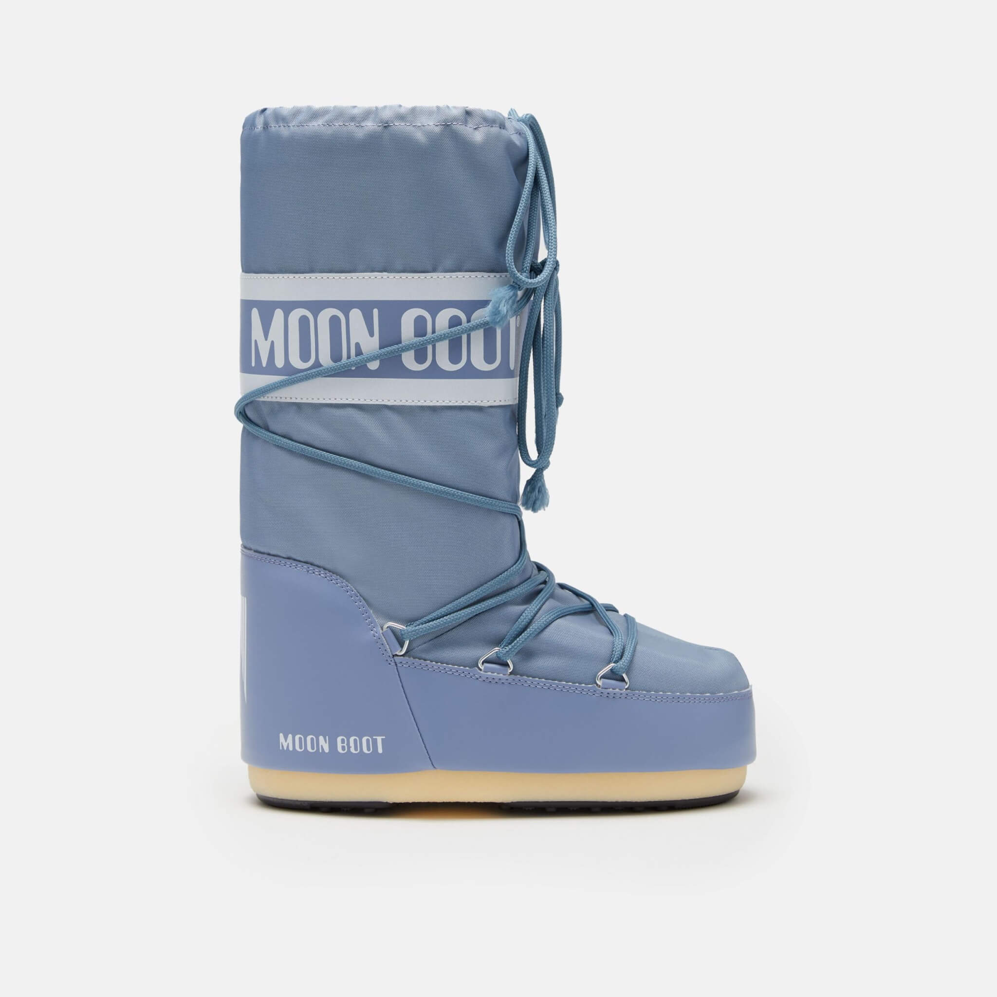 Dámske šedé snehule Moon Boot Icon Nylon