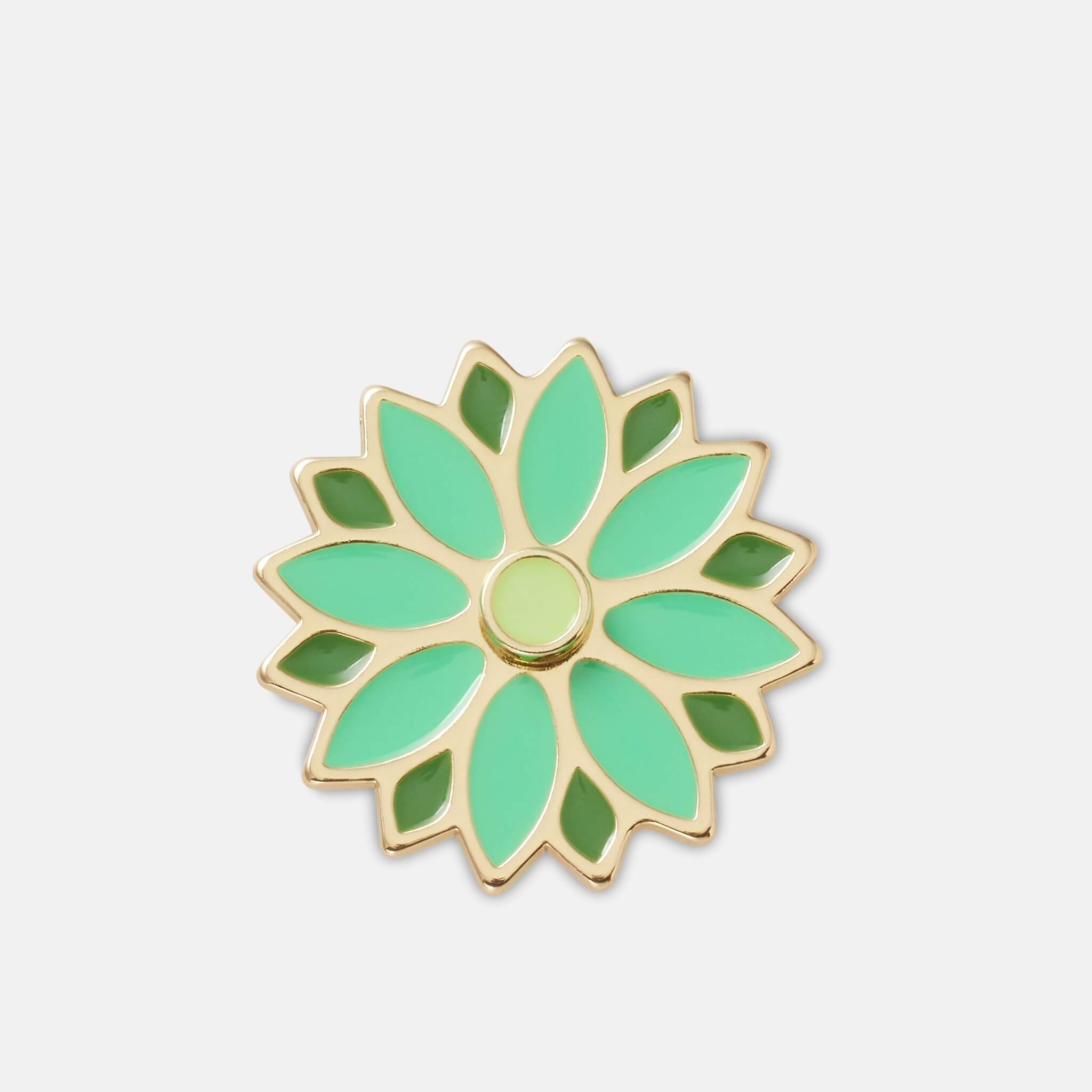 Jibbitz™ - Green Spinner Flower