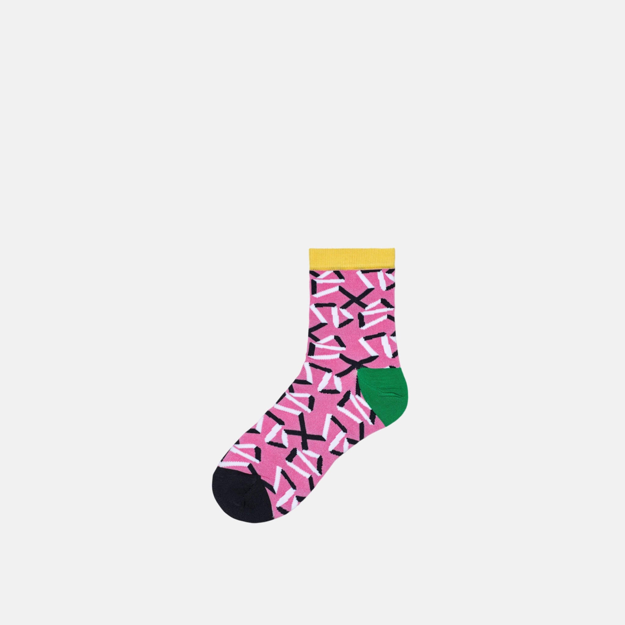 Dámske ružové ponožky Happy Socks Adela // kolekcia Hysteria