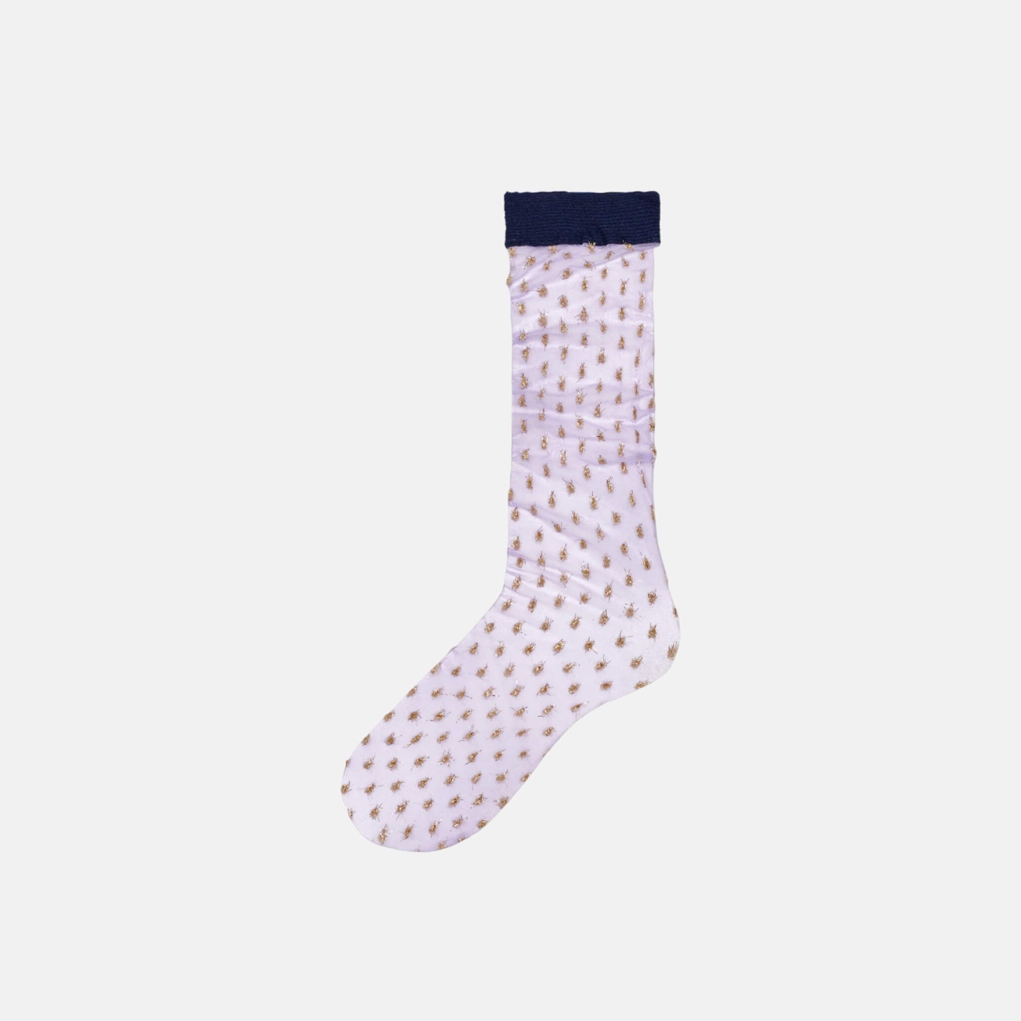 Dámske fialové podkolienky Happy Socks Anita // kolekcia Hysteria